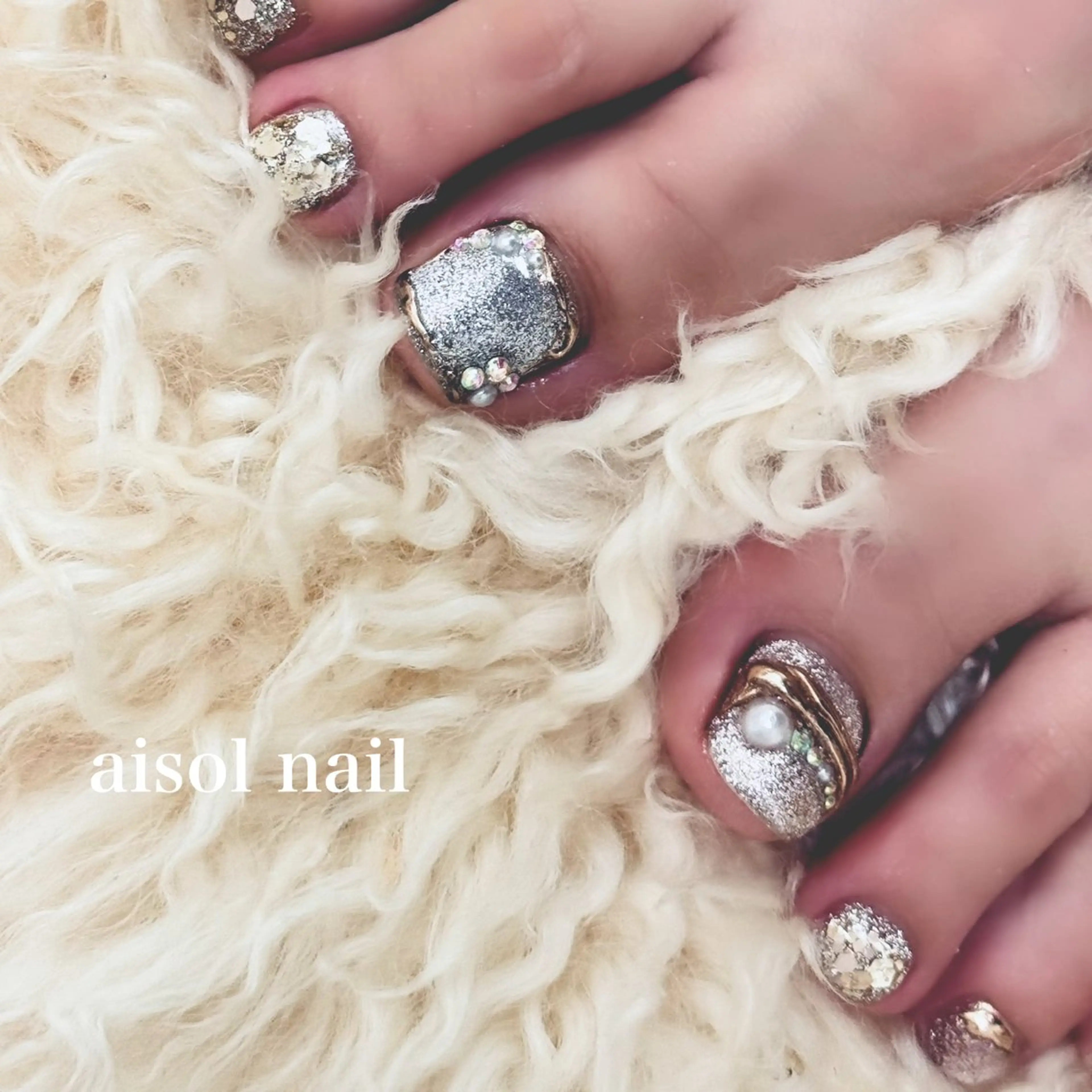 ネイル フットネイル Aisol nail salonのネイルデザイン