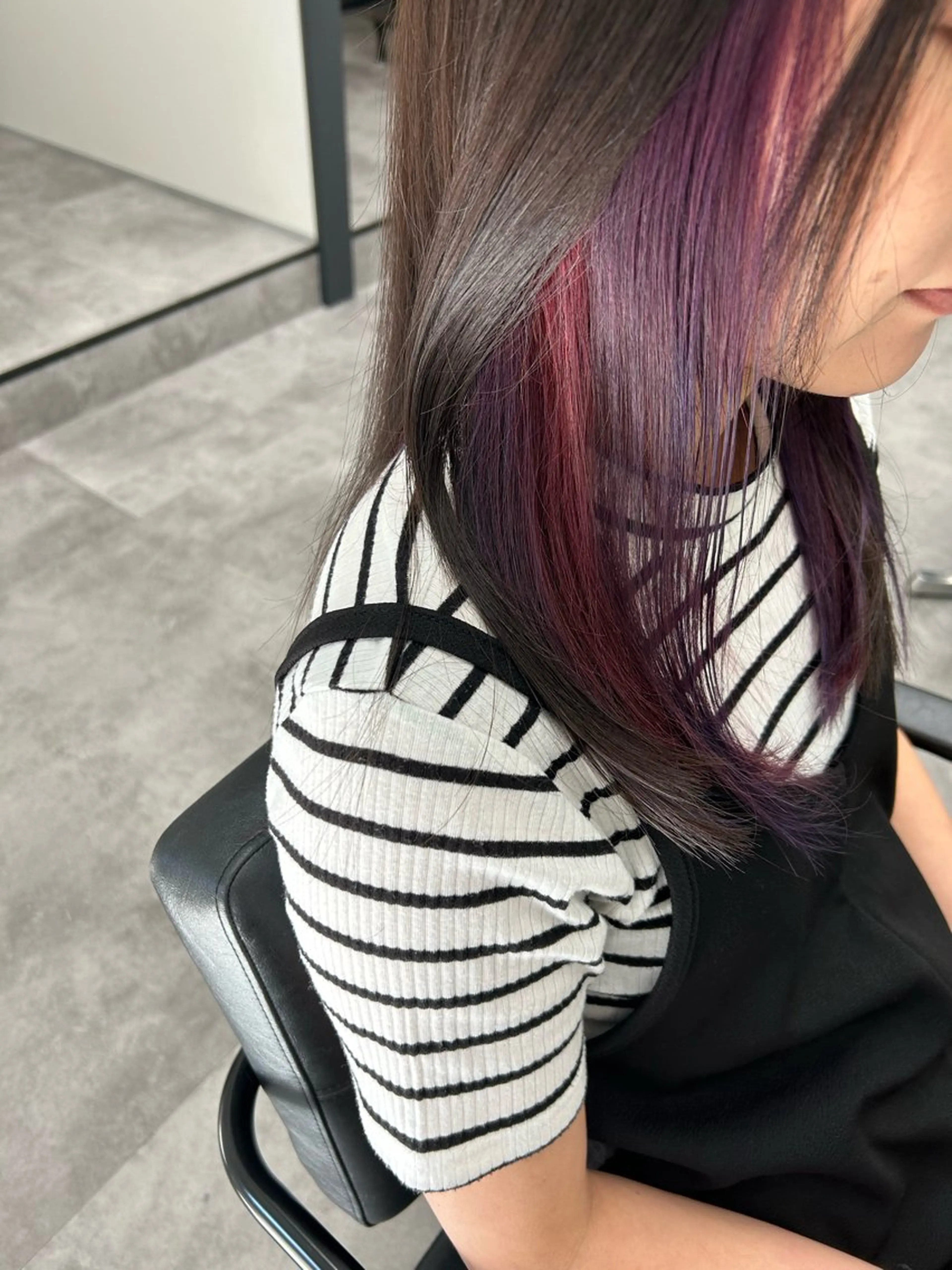 ロング カラー ヘアカラー アルター市川  いづみのヘアスタイル