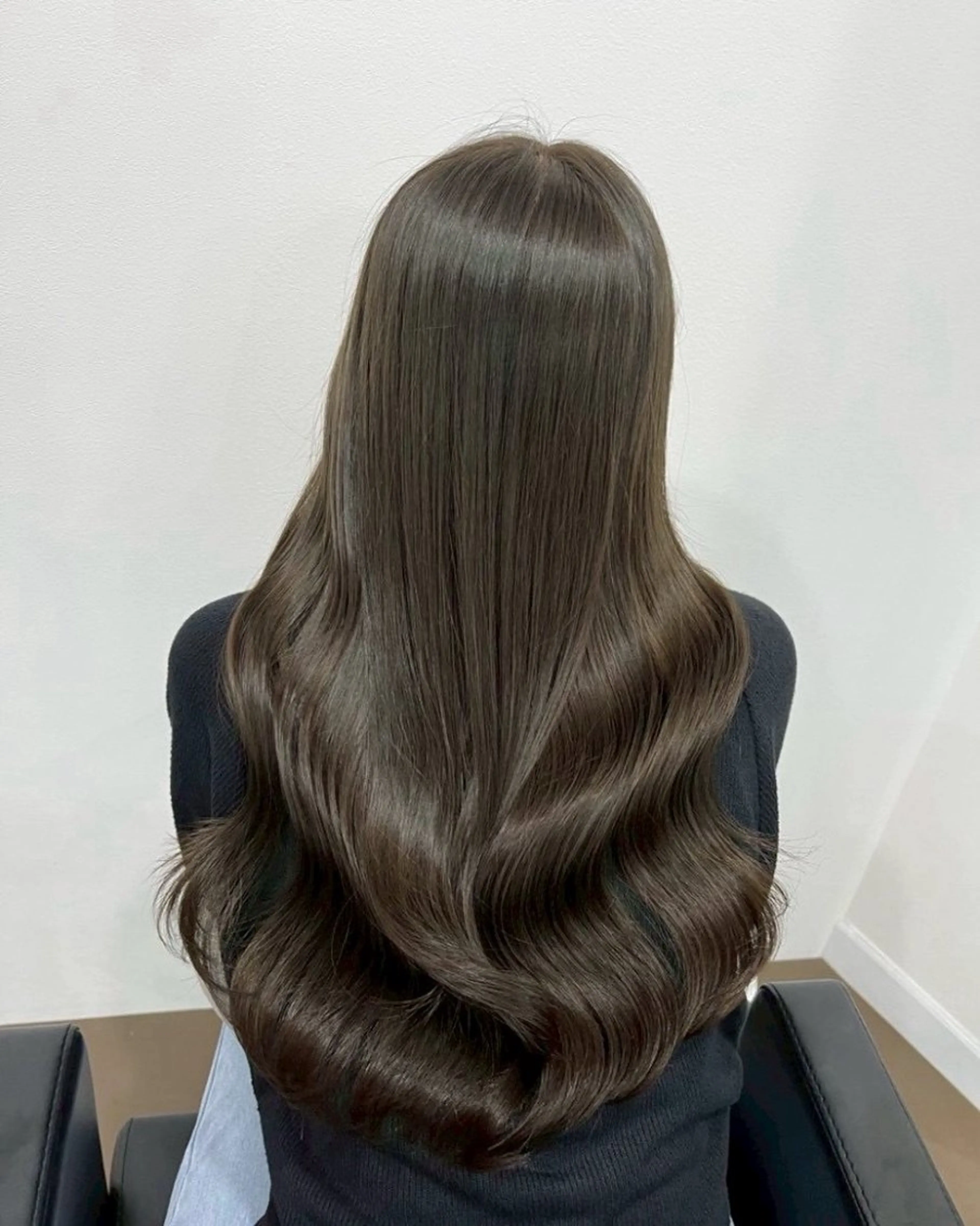 ロング ヘアカラー トリートメント タナカ ノアのヘアスタイル