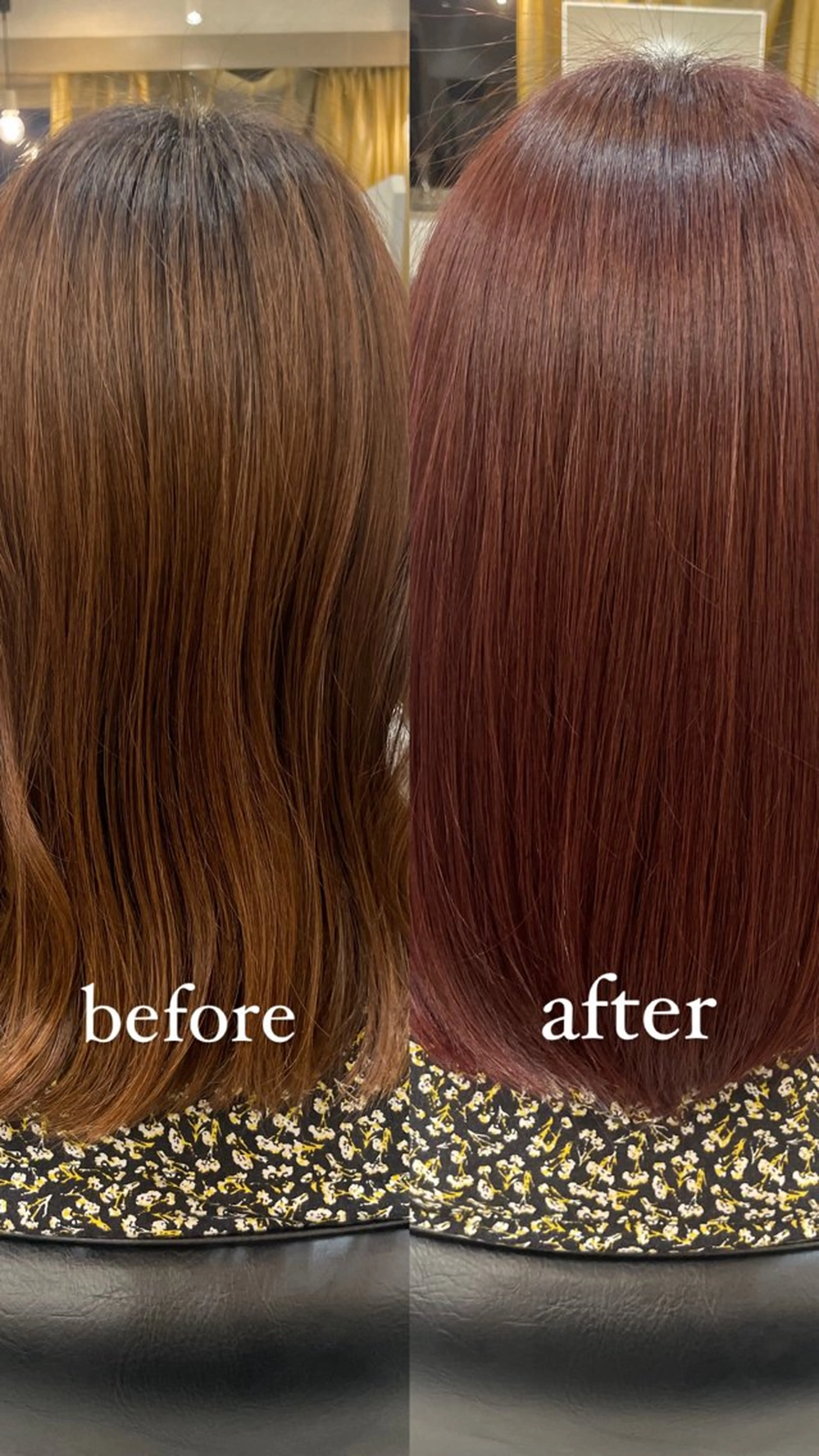 ミディアム 髪質改善/艶カラー✨ 𝔂𝓾𝓴𝓲のヘアスタイル