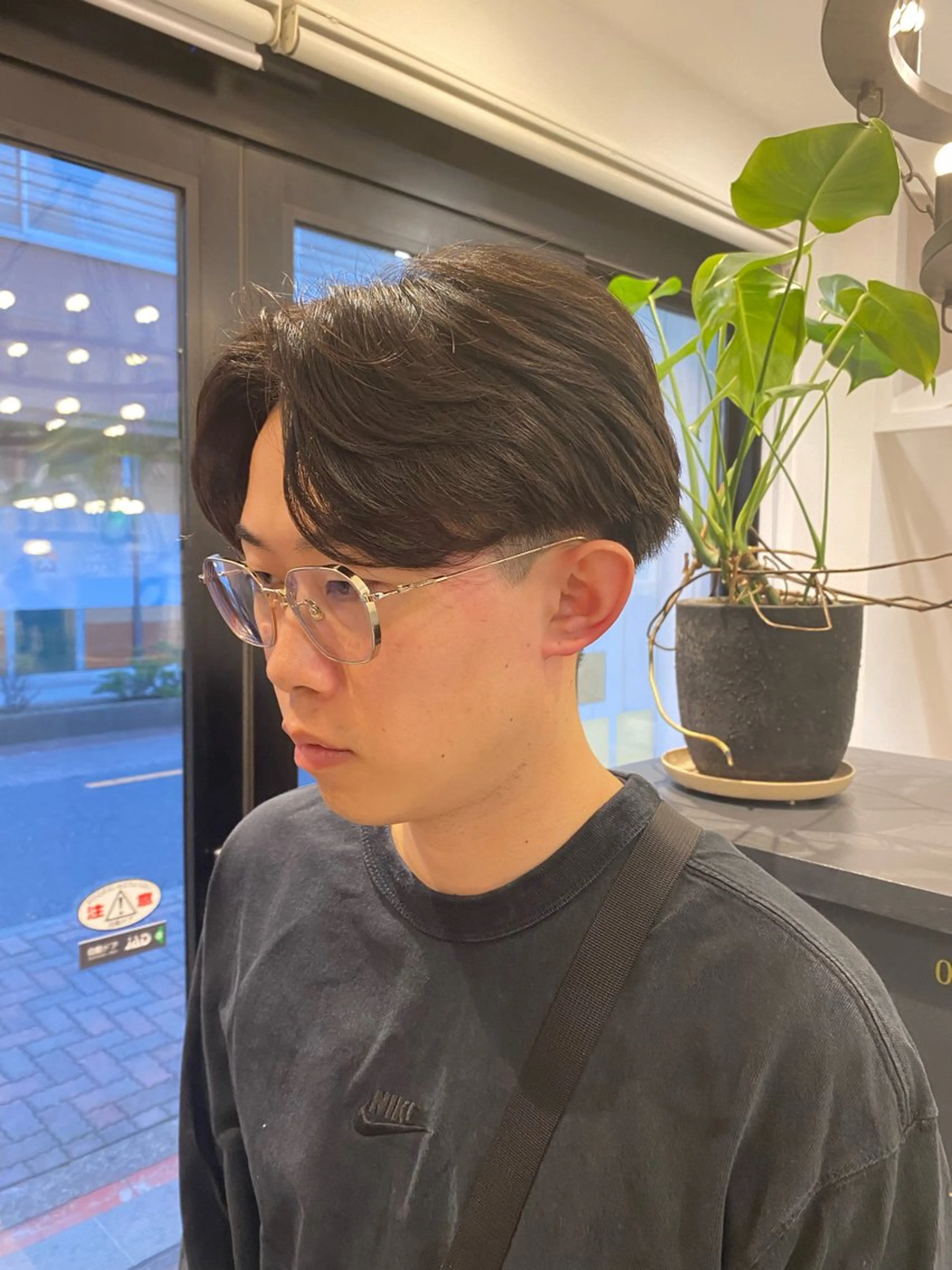 ショート パーマ ニュアンスパーマ 柴田 枝利子のヘアスタイル