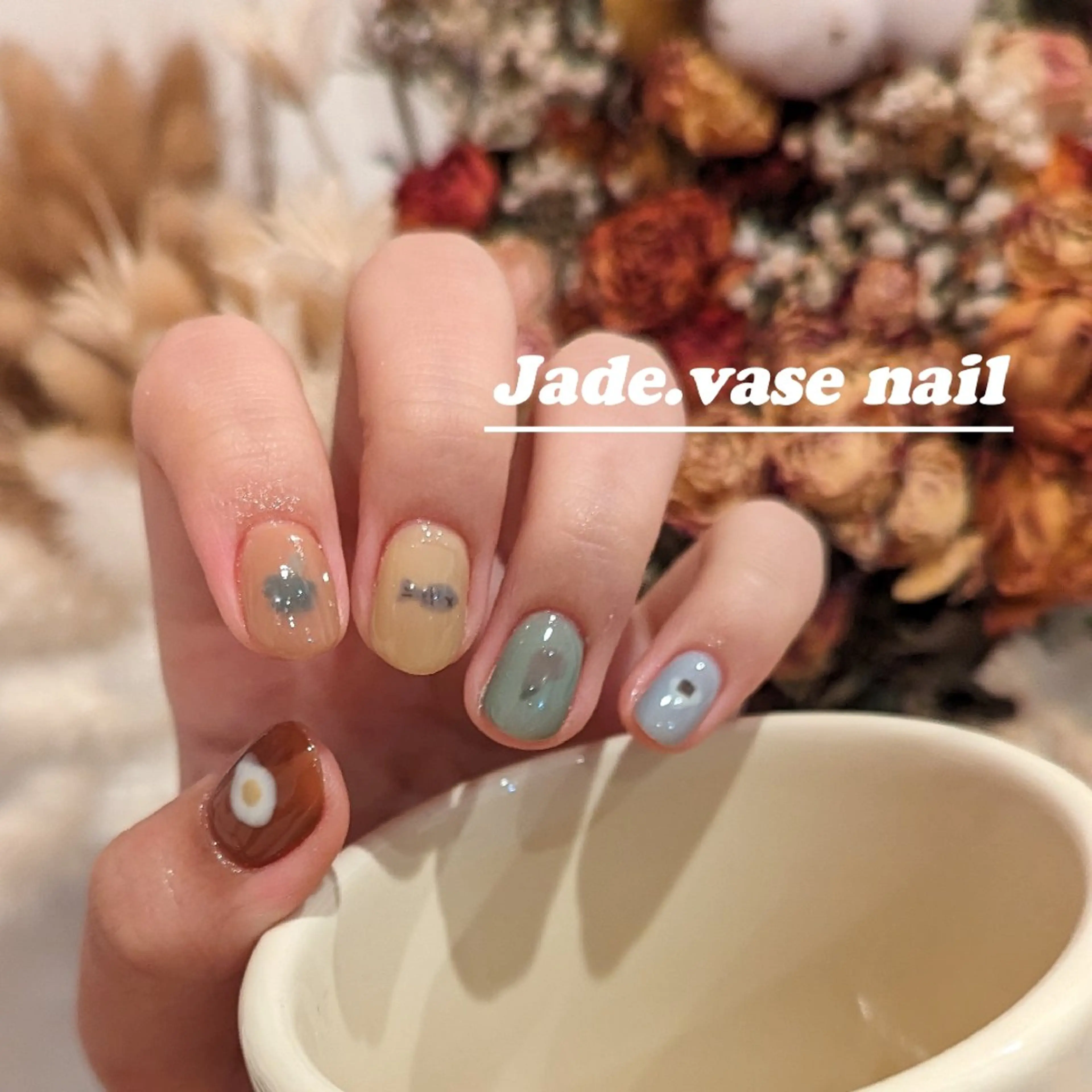 ネイル も りのネイルデザイン