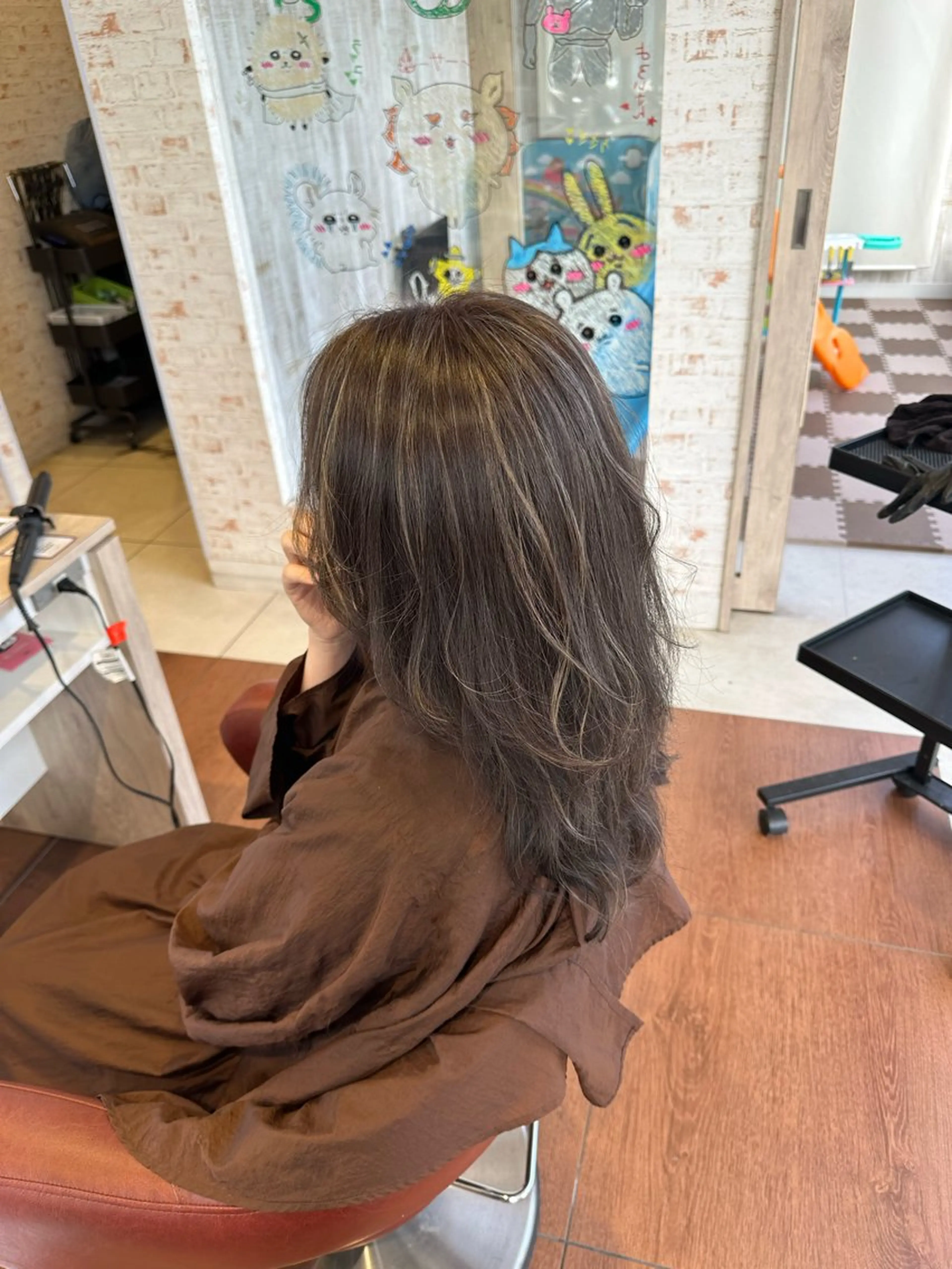 カラー ヘアカラー ho nokaのヘアスタイル