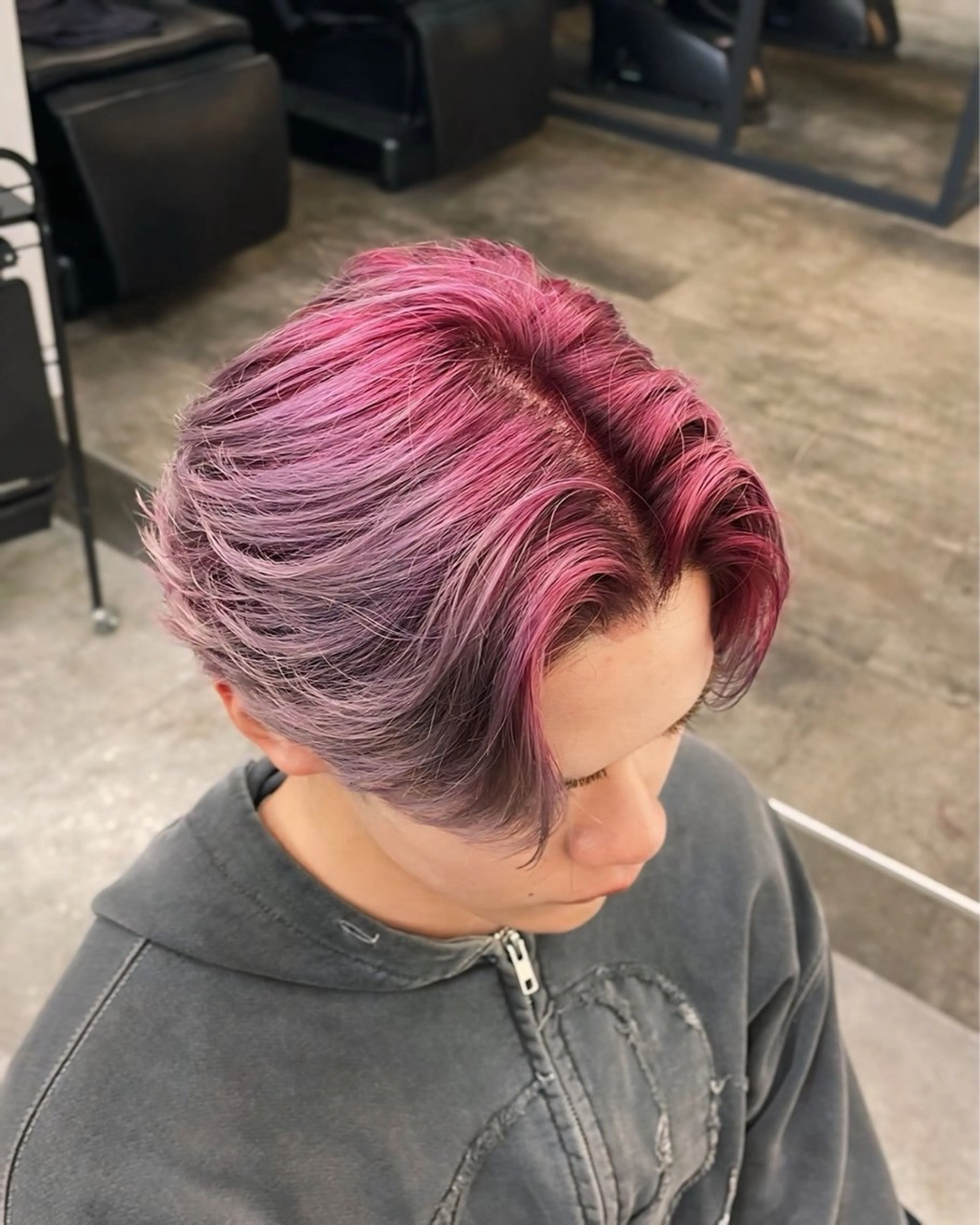 ショート カラー メンズ グラデーションカラー カット ヘアカラー トリートメント メンズカラー、パーマ /KANTAのヘアスタイル