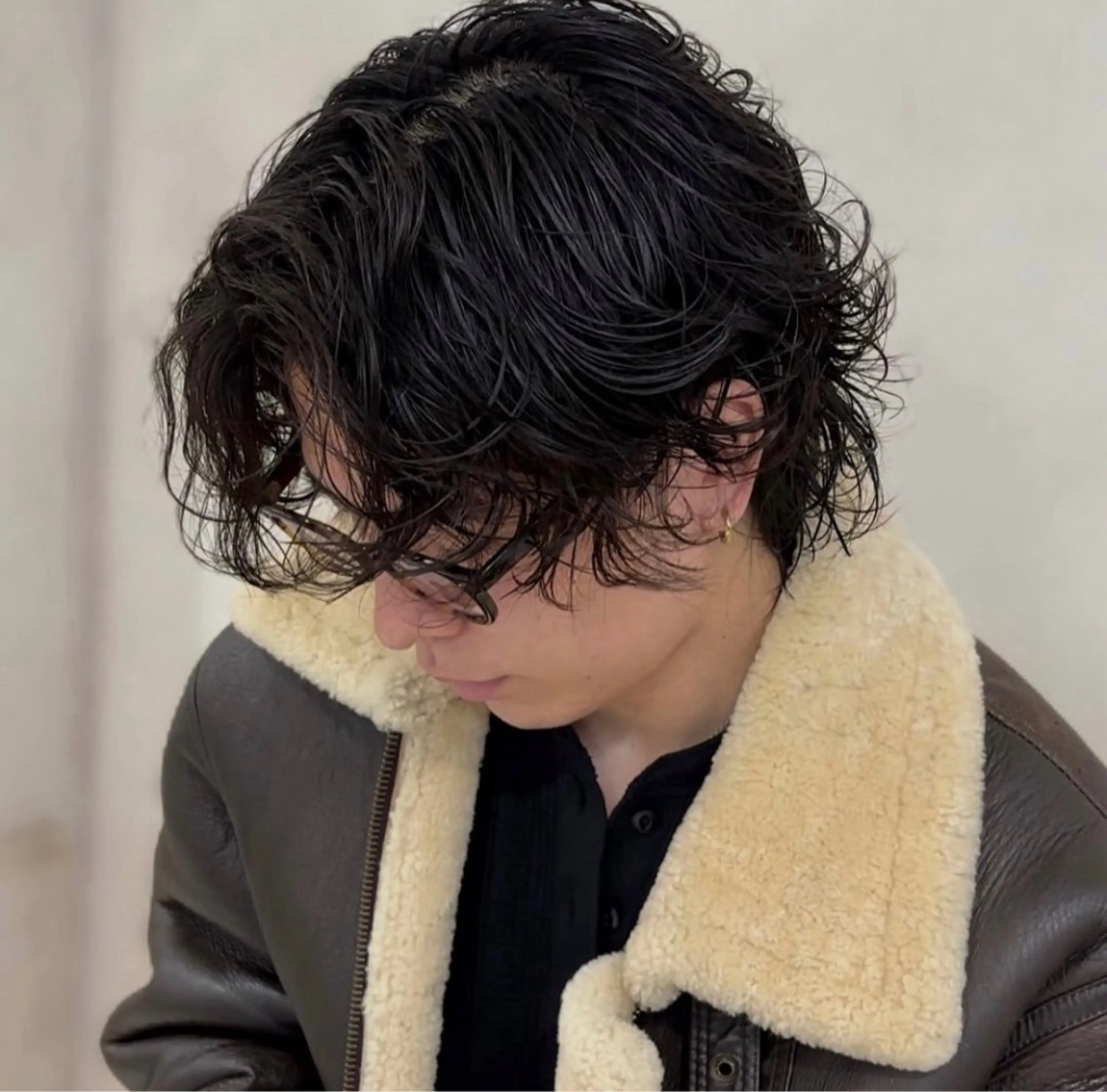 メンズ カット ヘアセット ✨新宿艶カラー✨ 横内雄大のヘアスタイル