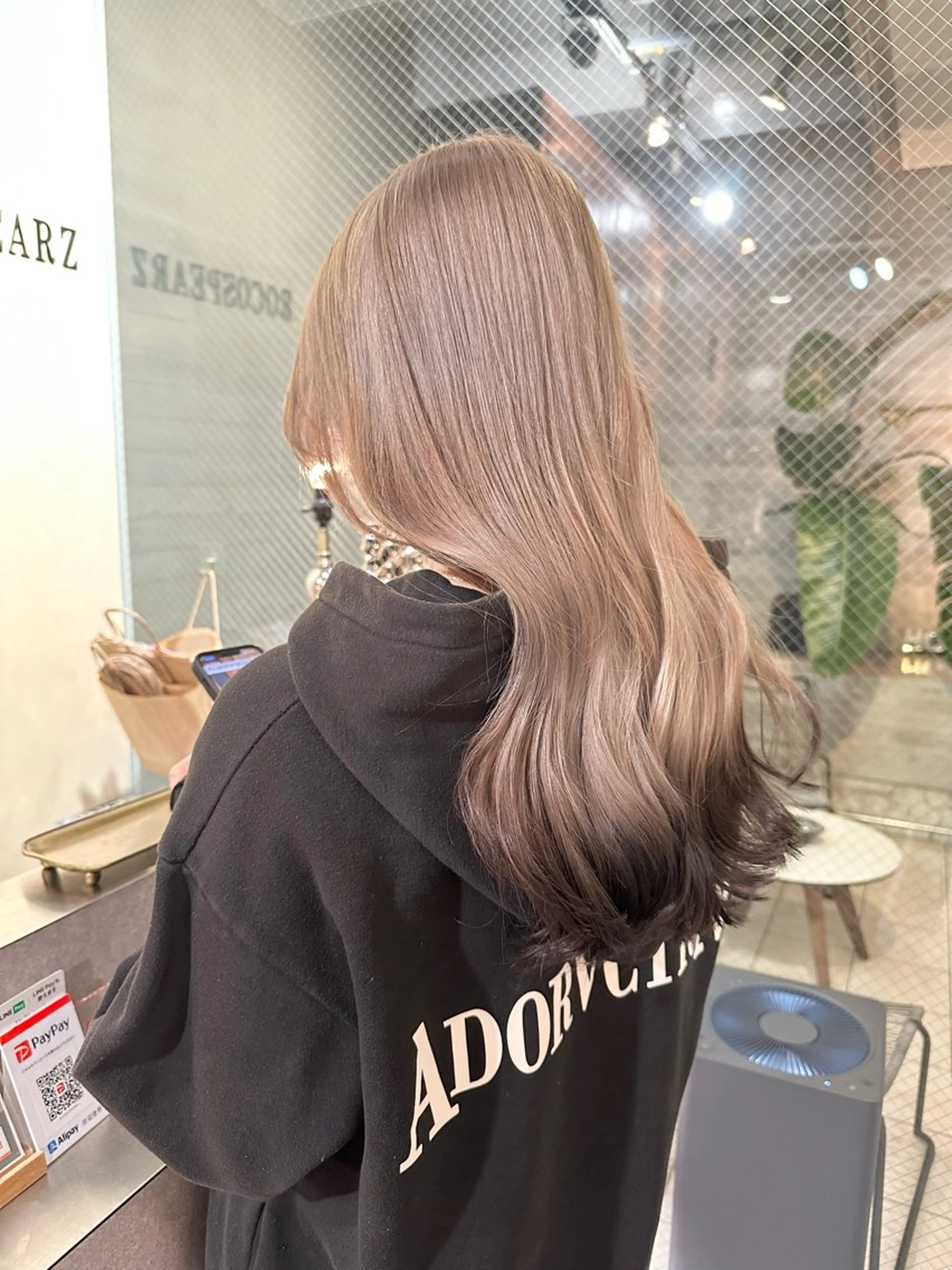 セミロング 平成ギャル×韓国 mix💖MIKUのヘアスタイル