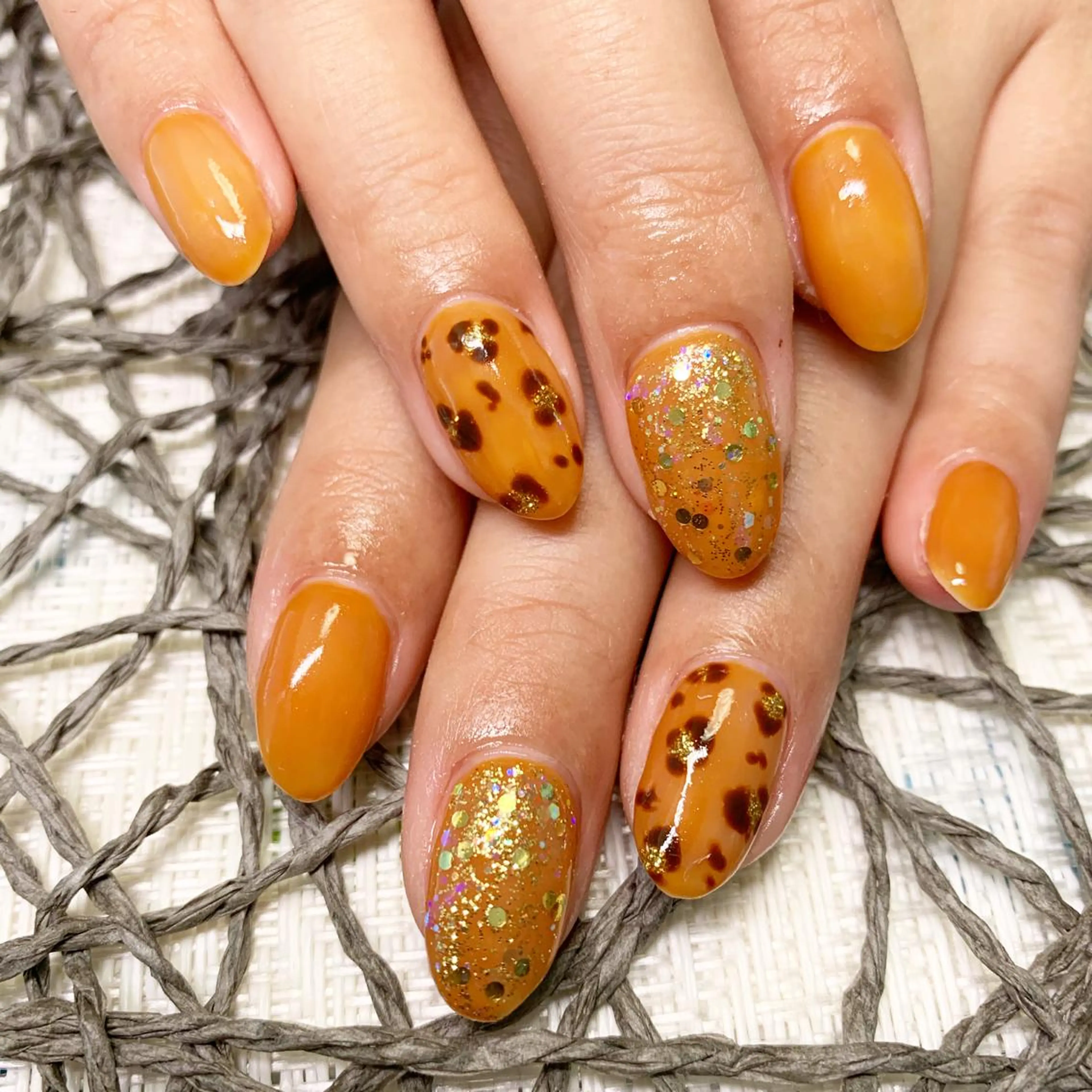 ネイル ラメ(グリッター) Adite nailのネイルデザイン