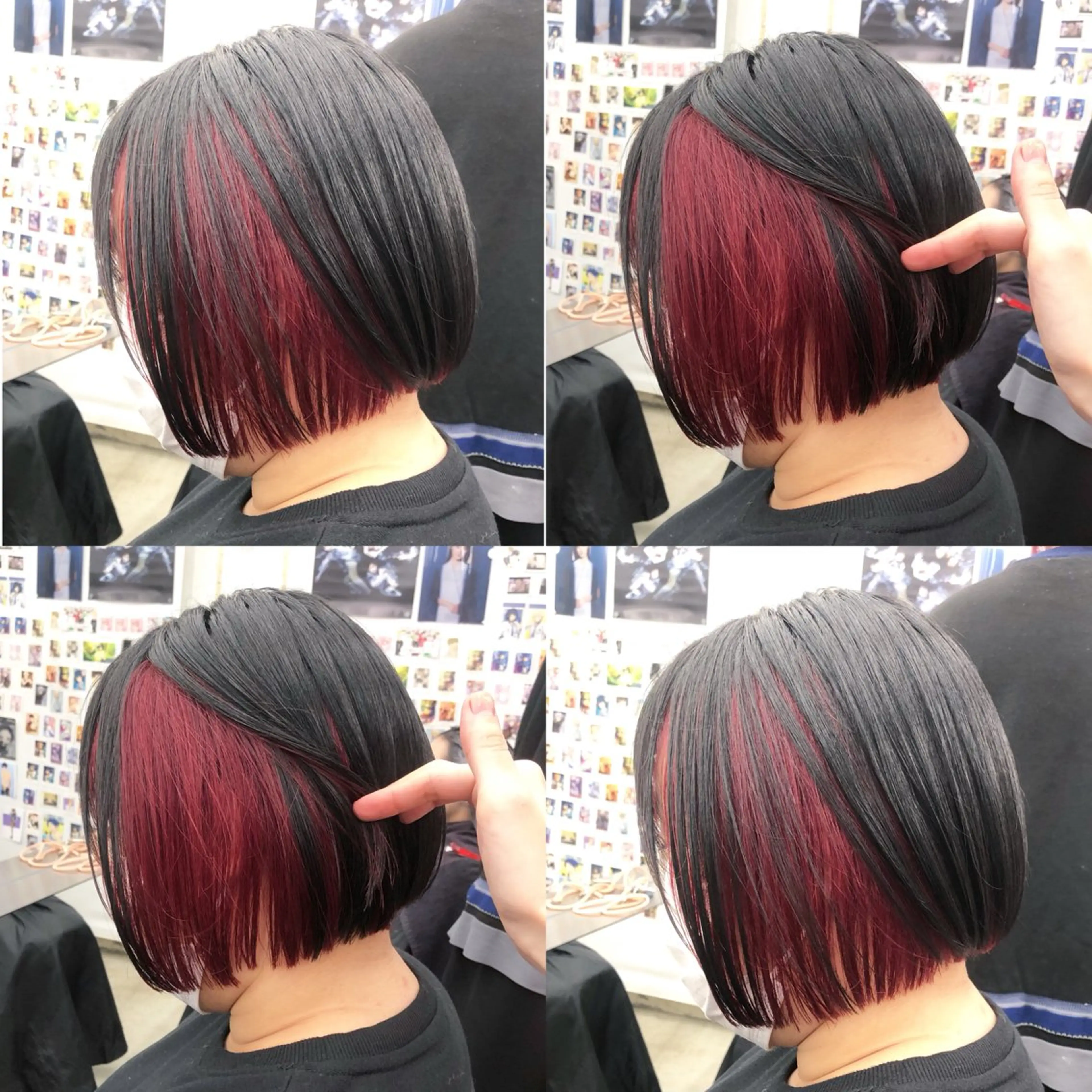 ショート カラー 推しカラー✨ オタク美容師ユウカのヘアスタイル