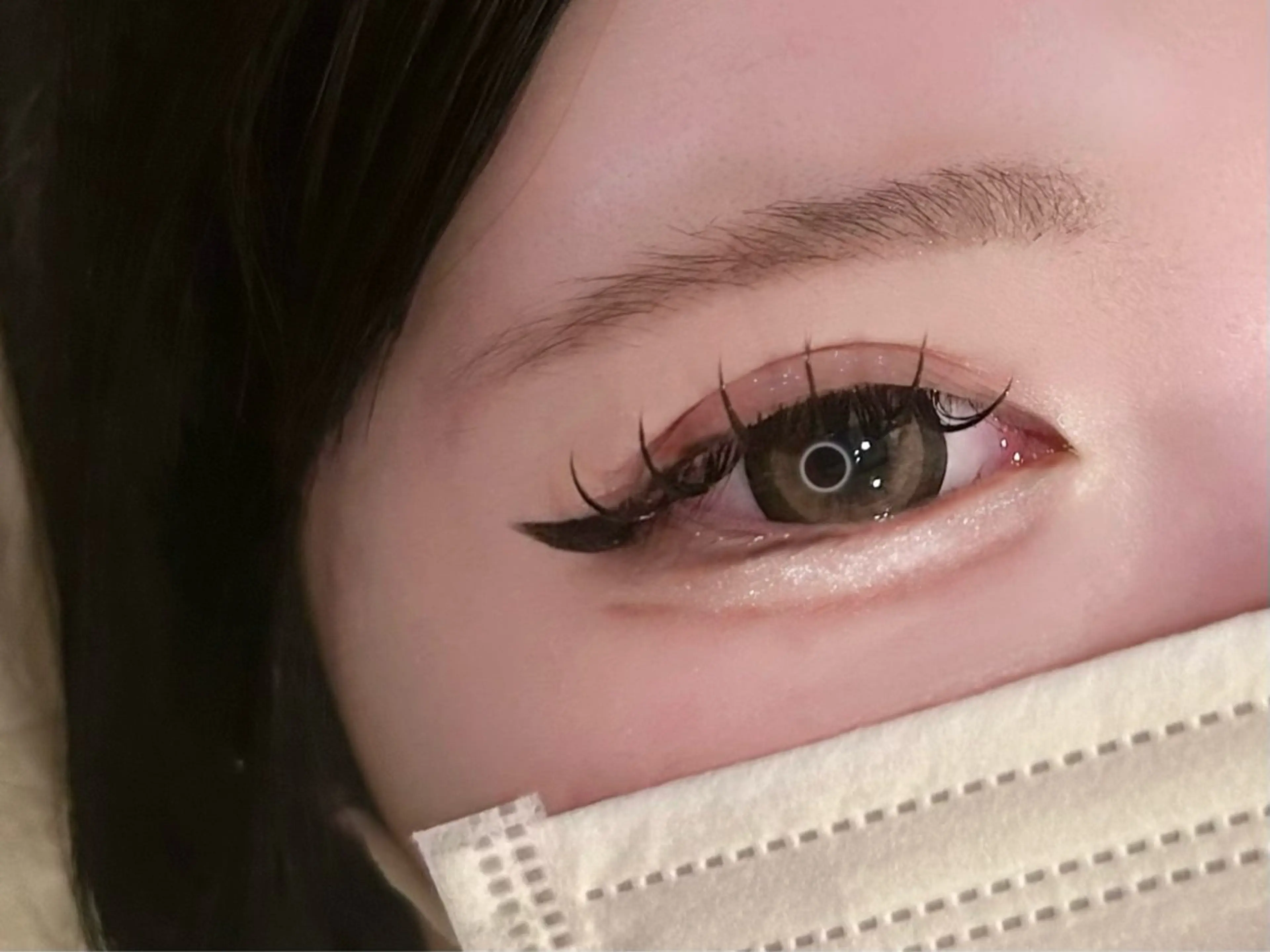 🌟ミニモ限定🌟LEDフラットラッシュ120本の写真