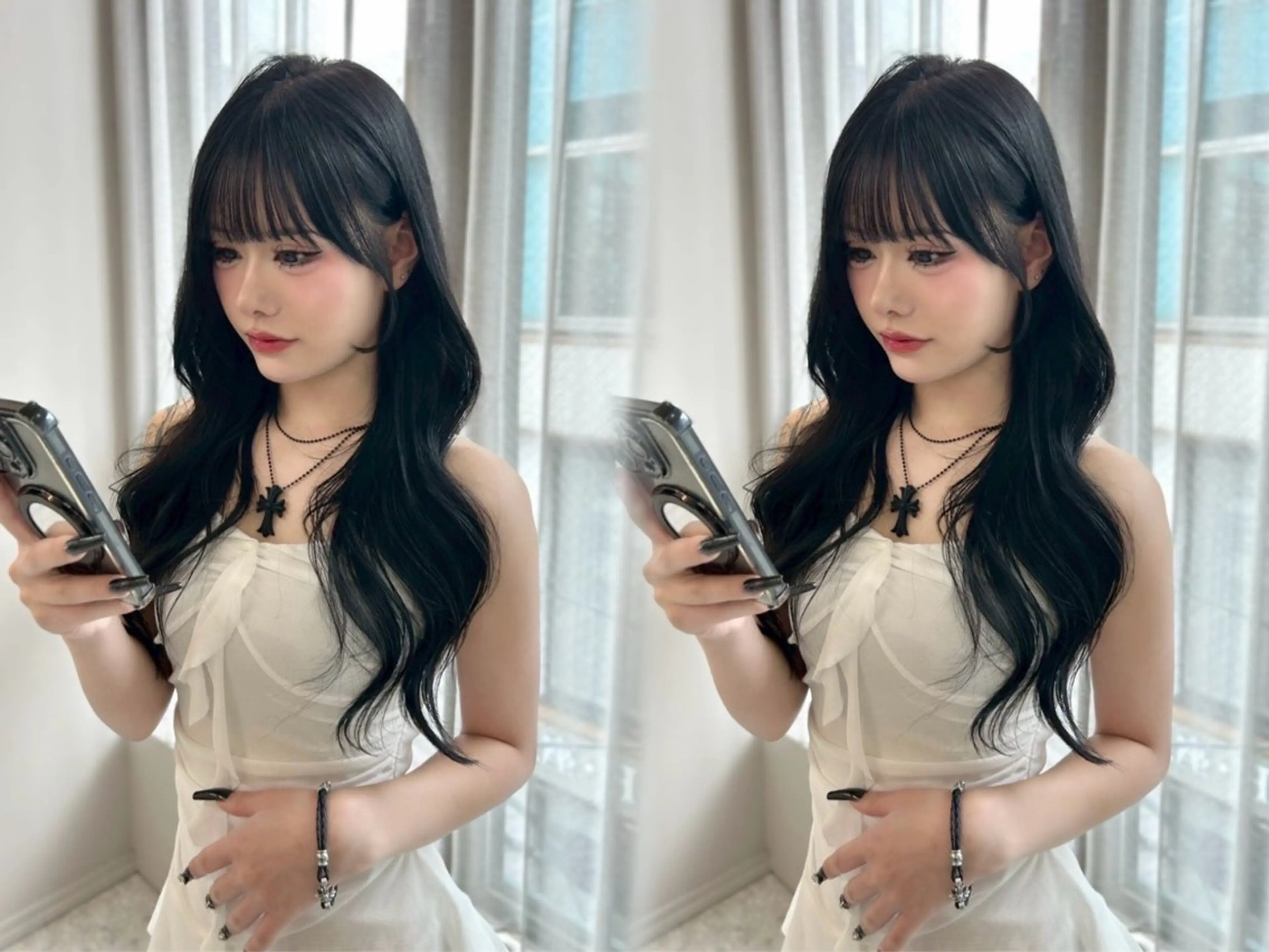 ロング カット ヘアカラー トリートメント votan渋谷所属・木串 楽人のヘアスタイル