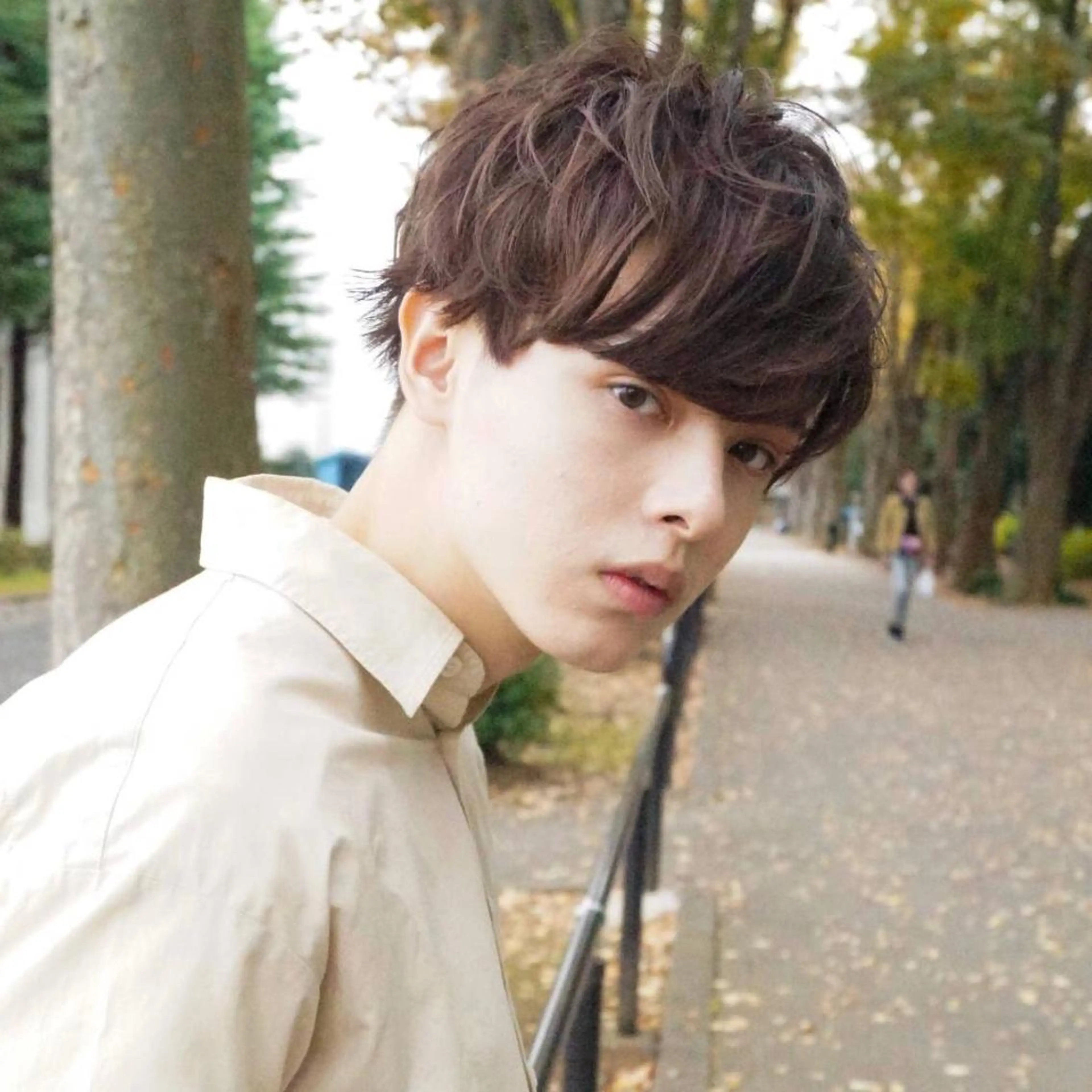 カラー パーマ メンズ カット ヘアカラー スナコザワ レナのヘアスタイル