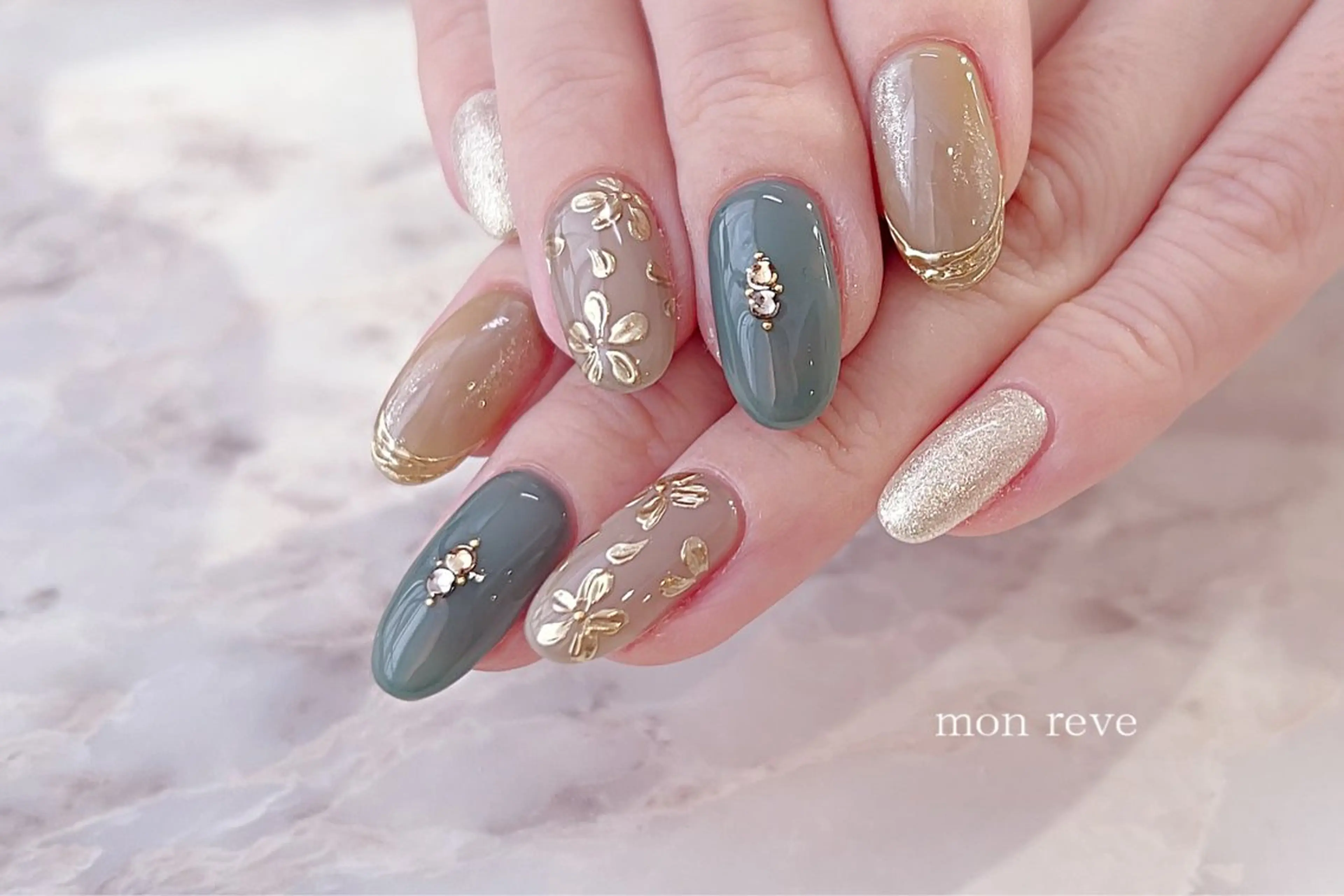 ネイル ハンドネイル mon reve所属・mon reveのネイルデザイン