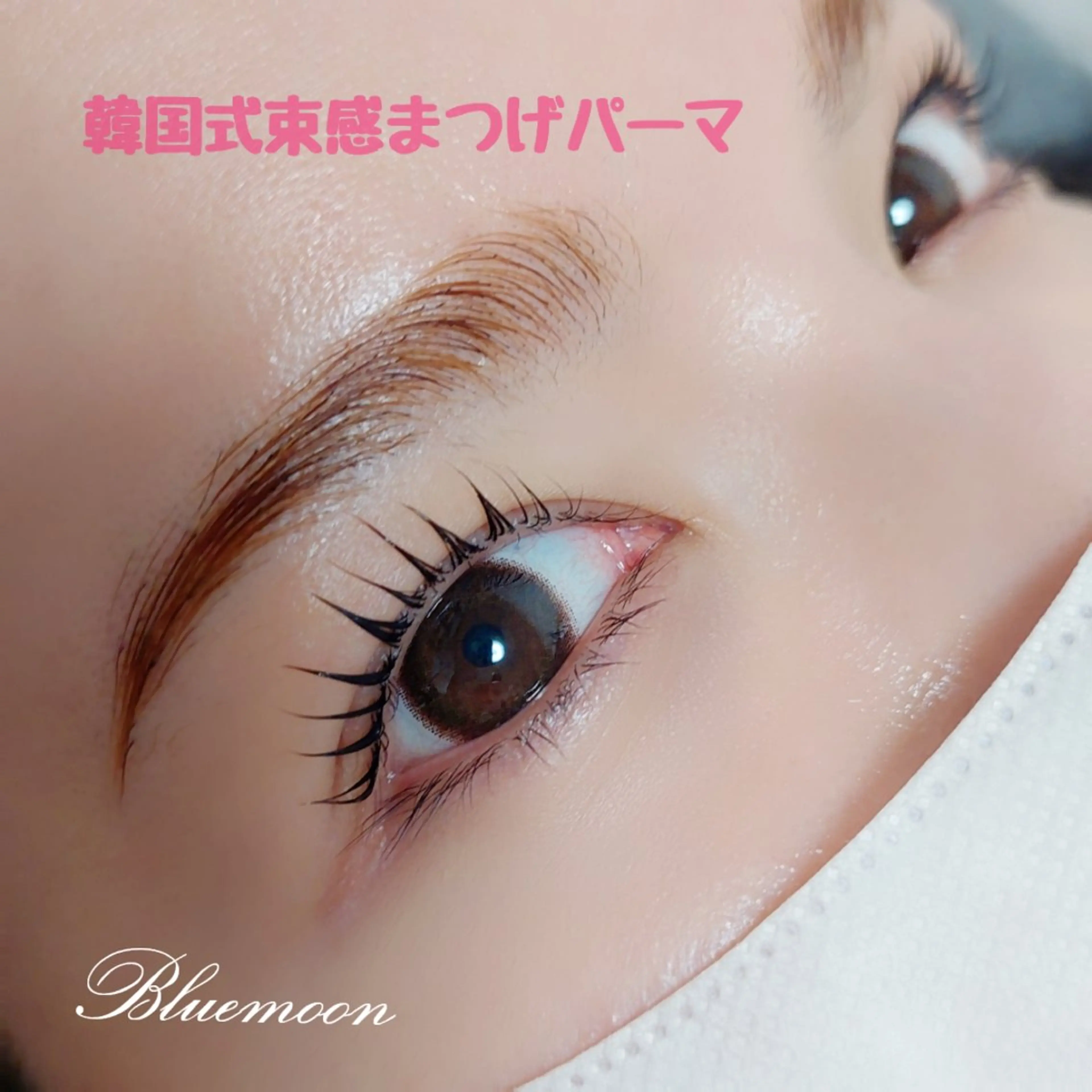 マツエク・マツパ 韓国風マツエク 一重×まつ毛パーマ Bluemoon所属・Blue moonのマツエク・マツパデザイン