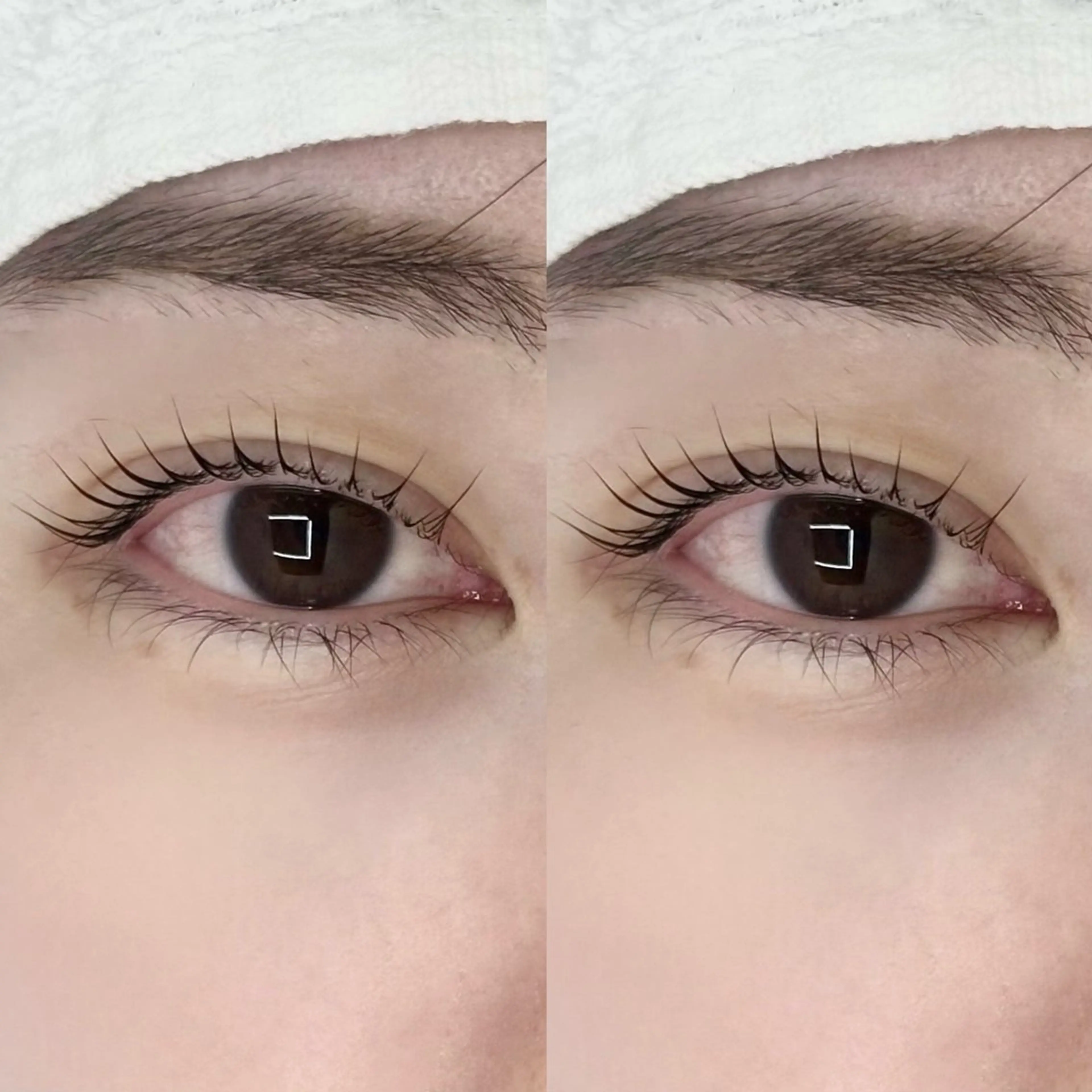 マツエク・マツパ 一重×まつ毛パーマ マツパ 髪質改善 elena by artefice所属・塩貝 幸音のマツエク・マツパデザイン