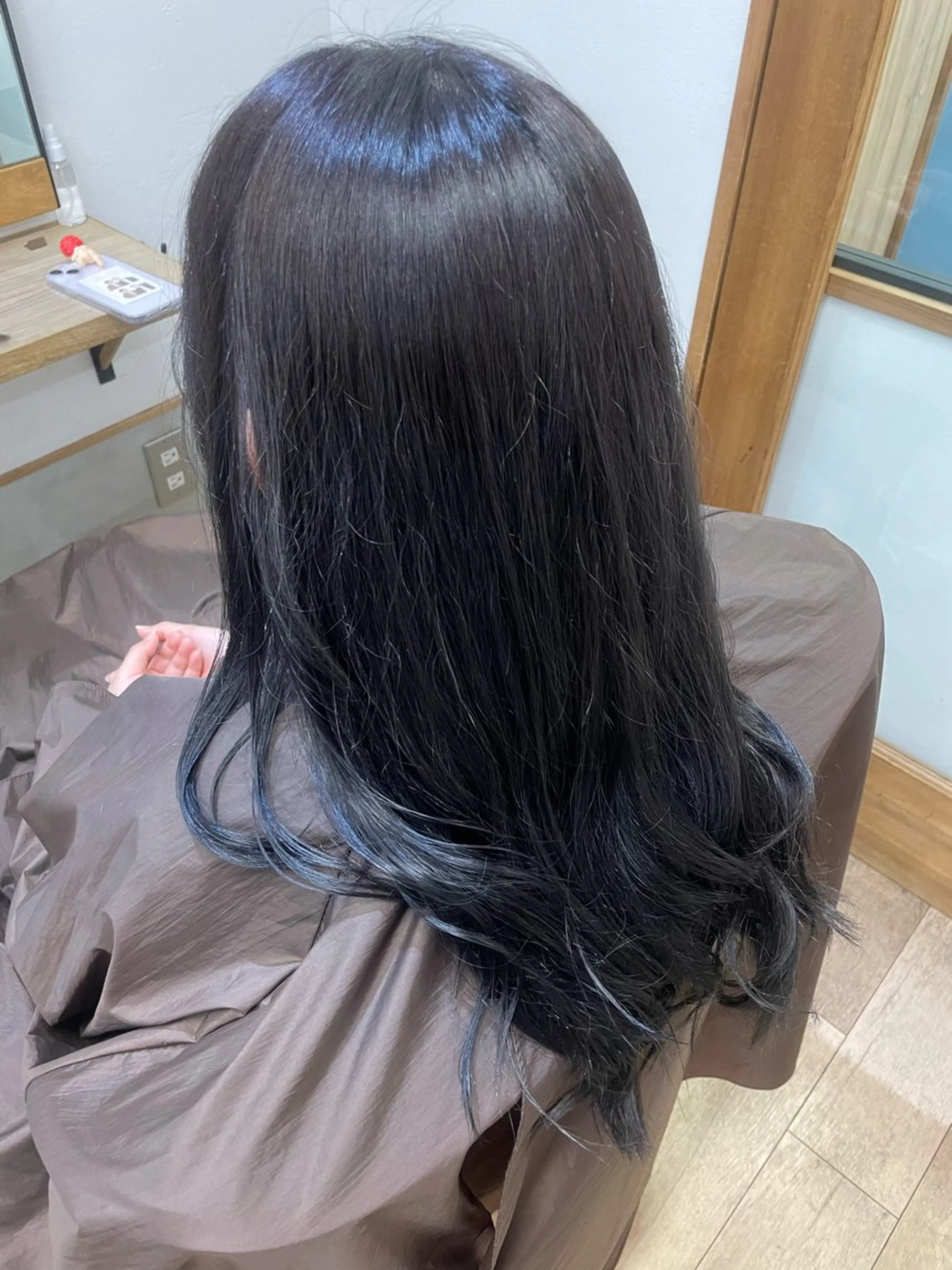 ロング カラー THREE noon所属・田中 きこのヘアスタイル