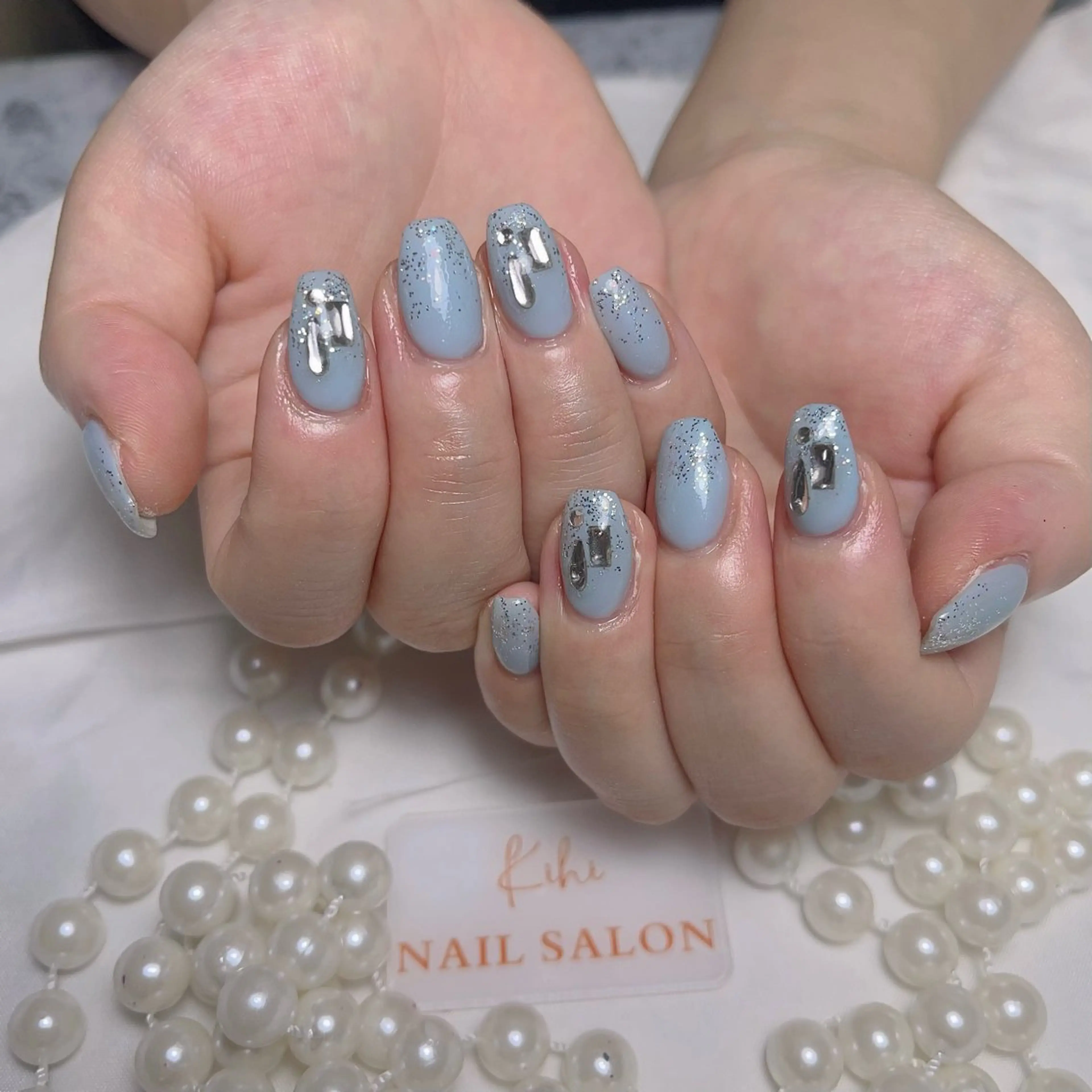 ネイル アートネイル フレンチネイル ジェルネイル グラデーション 韓国ネイル ハンドネイル 💕鈴木ユリ パラジェル/オフ無料のネイルデザイン