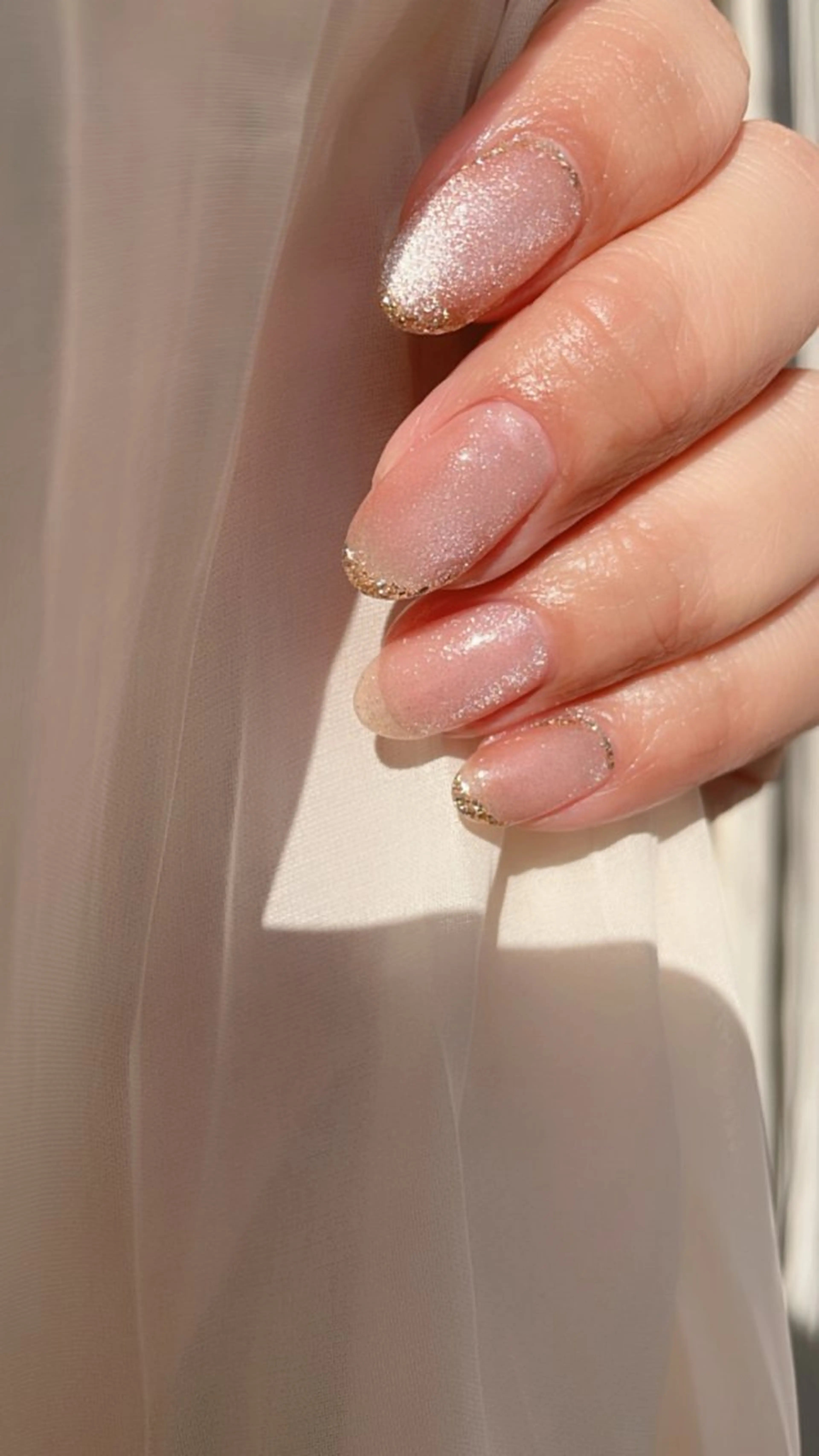 ネイル ラメ(グリッター) マグネットネイル ハンドネイル Beautiful Meかえでのネイルデザイン