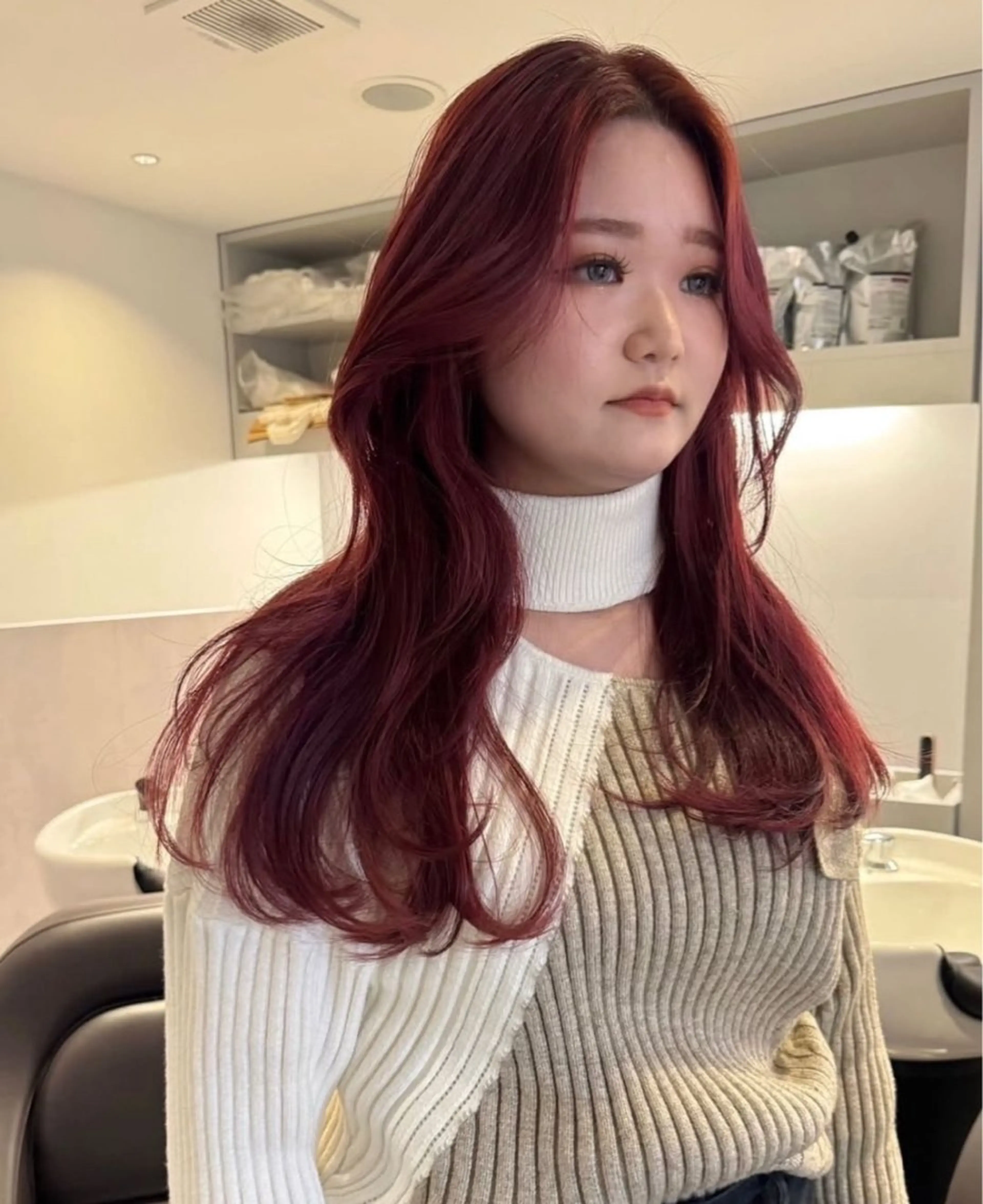 【学割U24】ブリーチ無しWカラー／ダメージレスで作る最大限の発色カラー🪻✨の写真