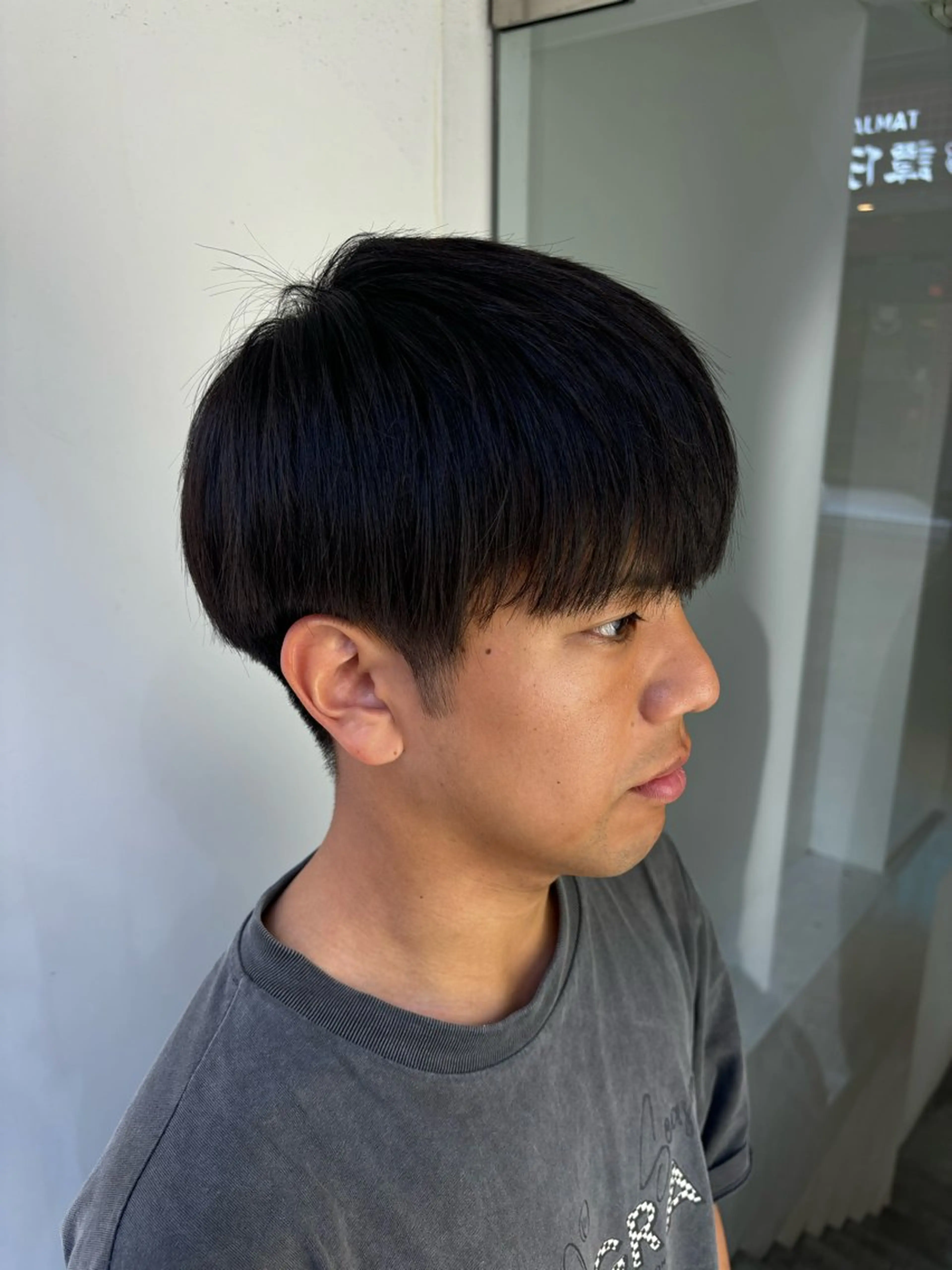 ショート メンズ men's/perm colorDaijuのヘアスタイル