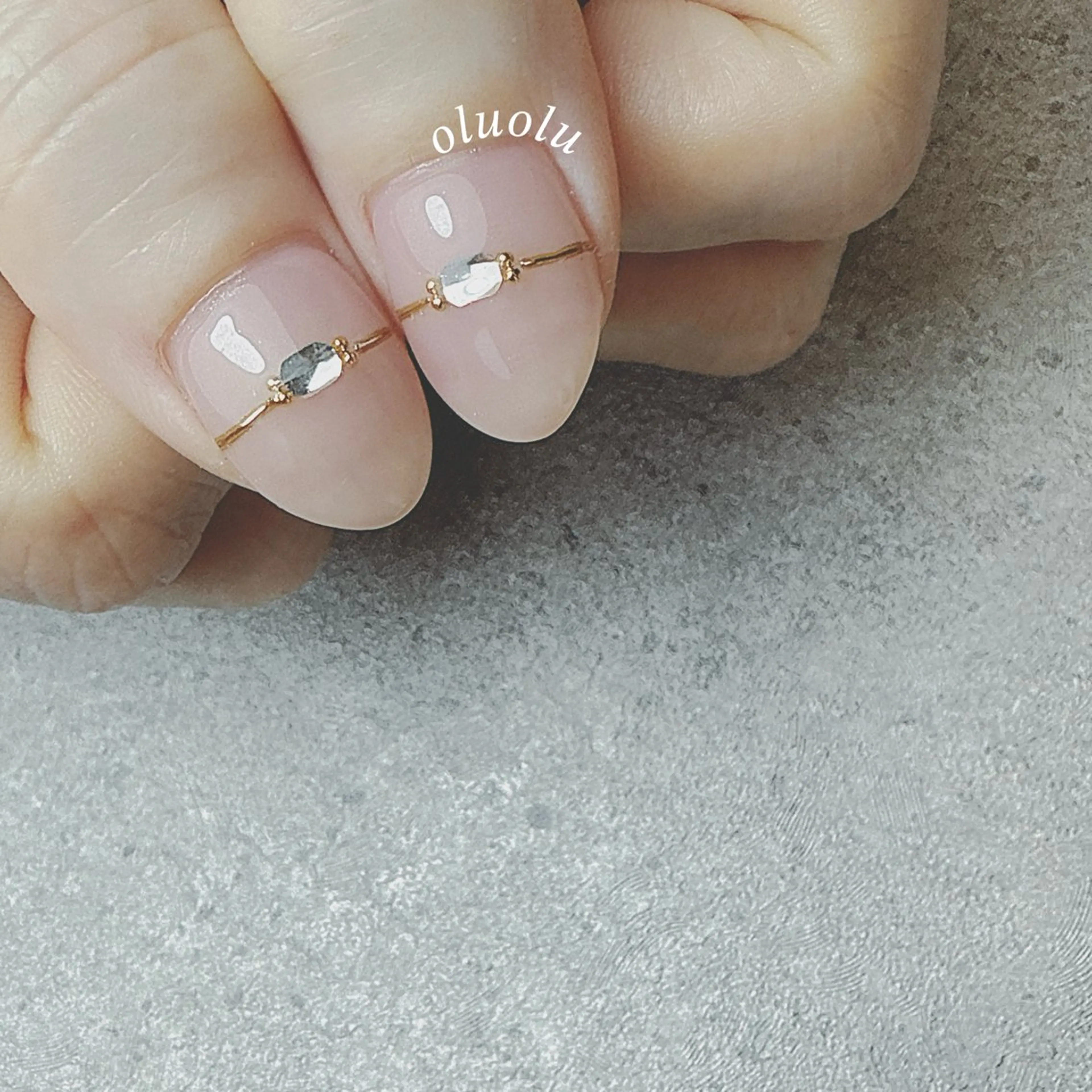 ネイル アートネイル フットネイル オフィスネイル ピンク シンプルネイル ハンドネイル 大村 紬華のネイルデザイン