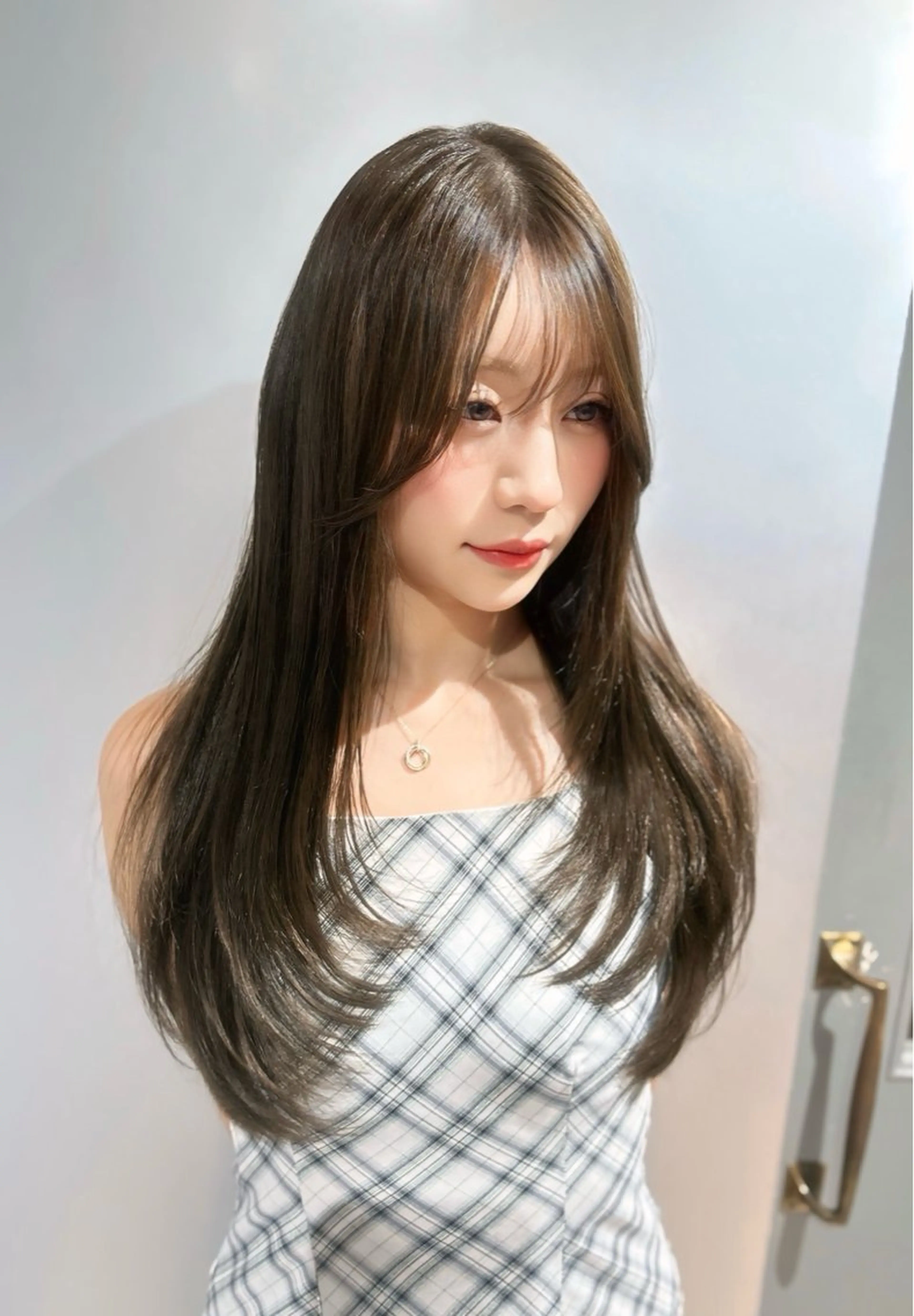 ロング カット ヘアカラー トリートメント 透明感×髪質改善× エクステそうまのヘアスタイル