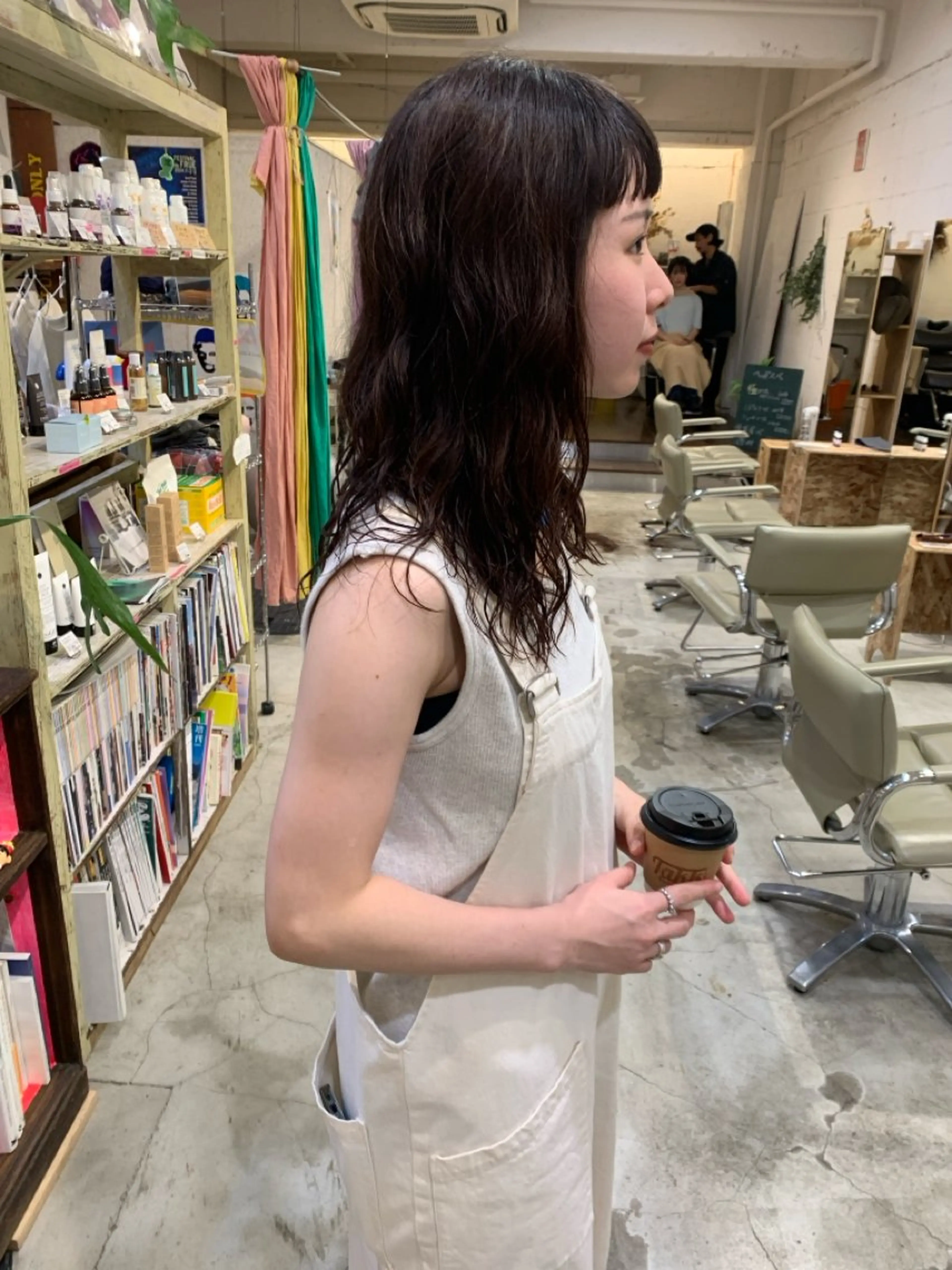 ミディアム パーマ 【takk】 ナカヤママサヨシのヘアスタイル