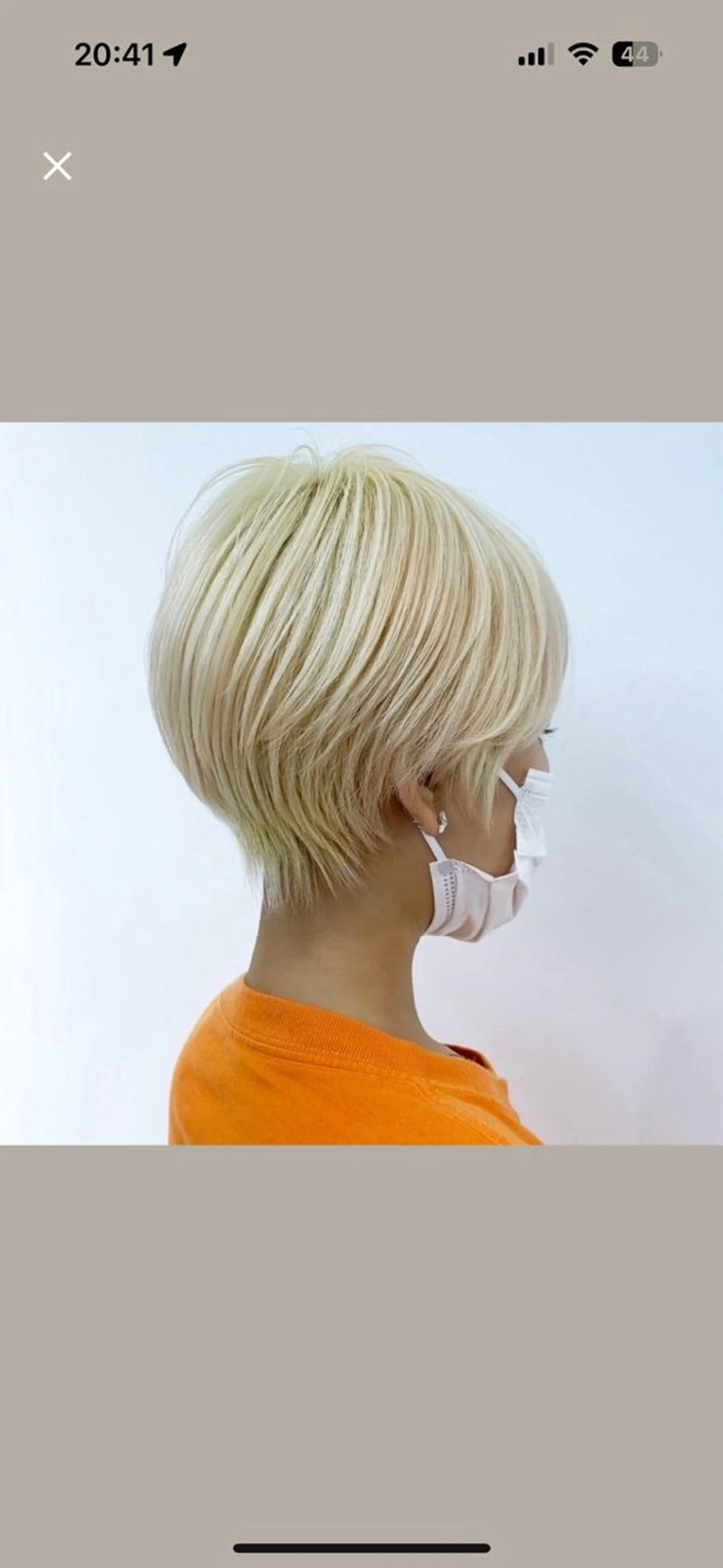 ショート 【レイヤーカット】 キサヌキミワのヘアスタイル