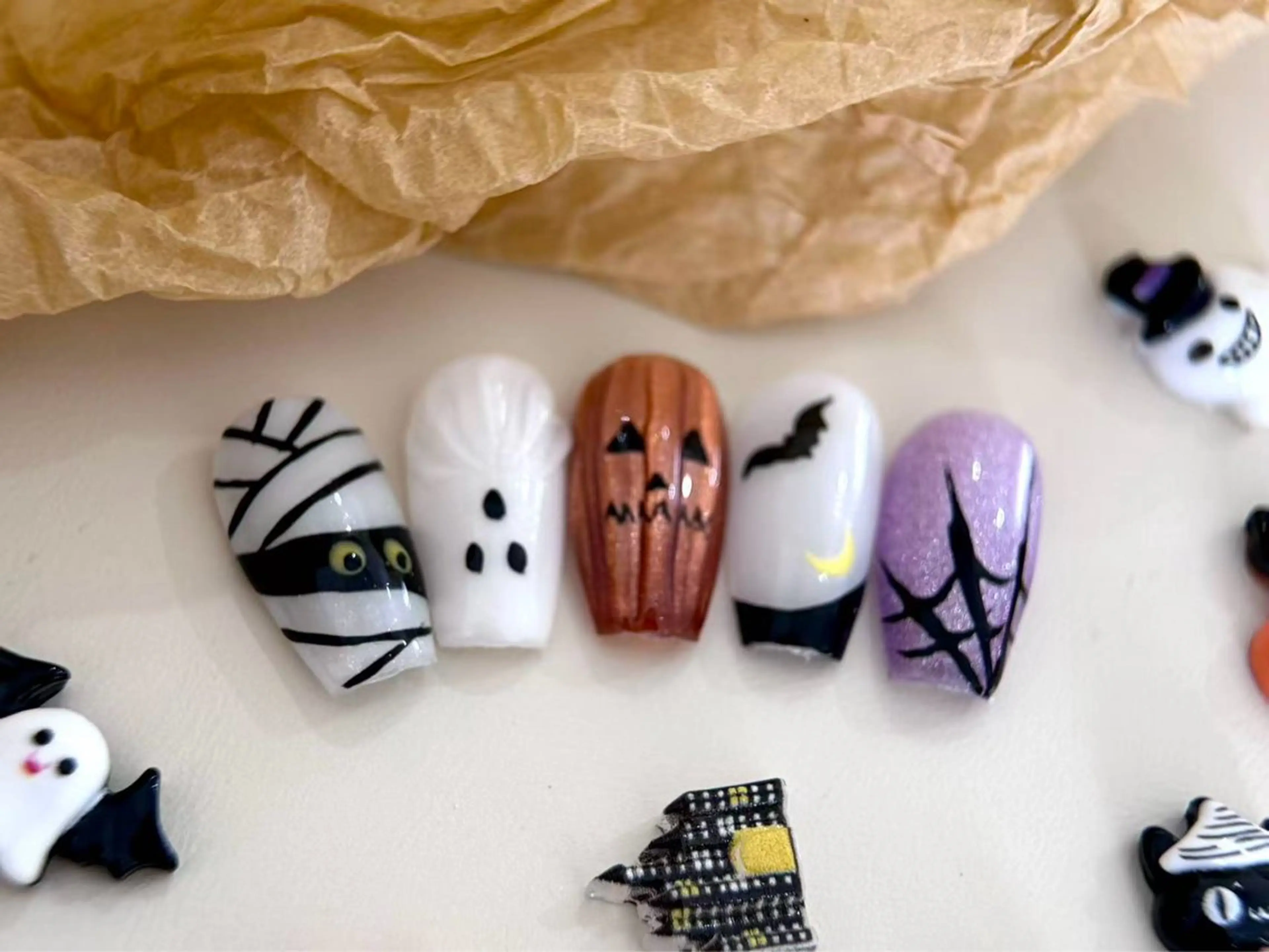 ハロウィンデザインの写真