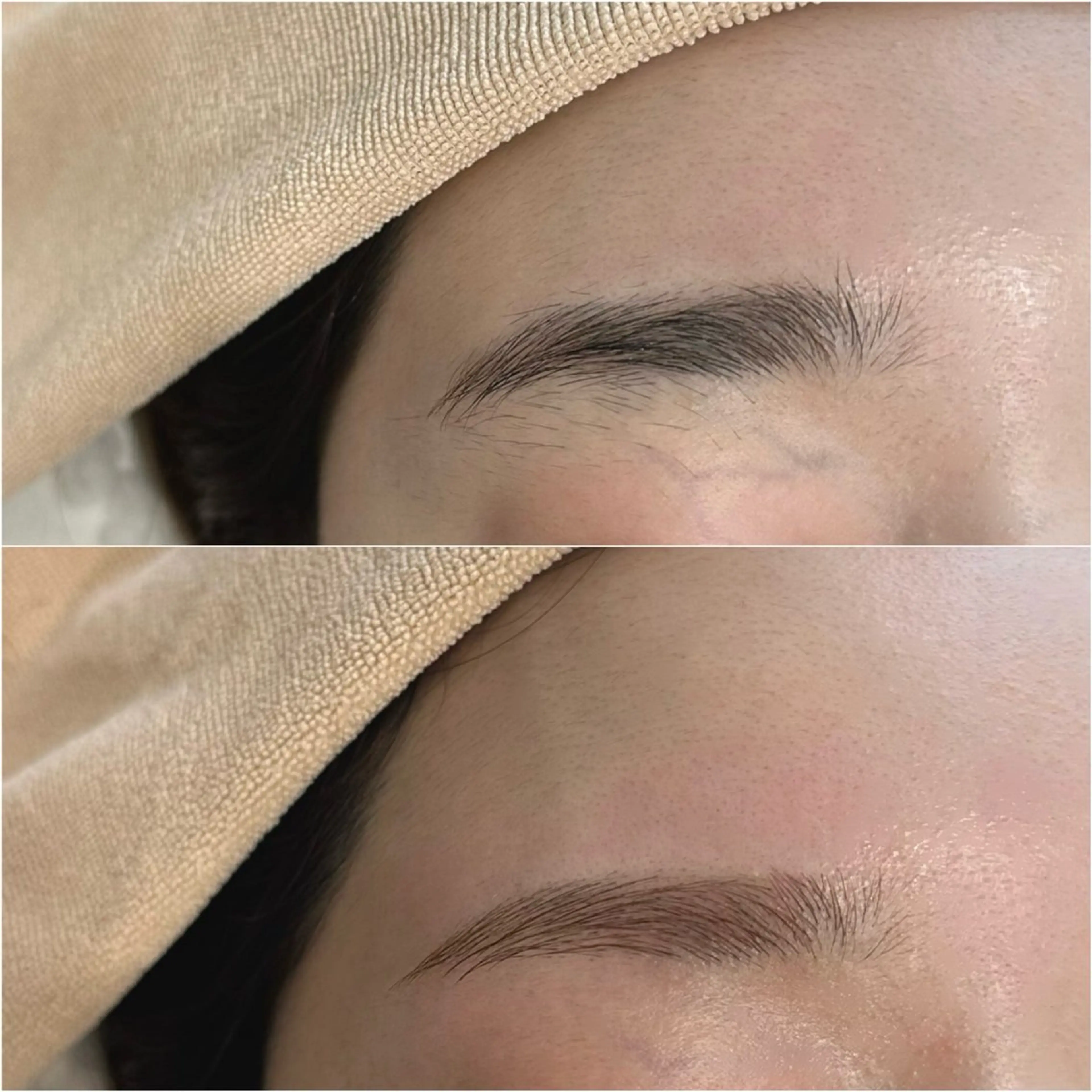 アイブロウ 眉カラー En'e cachetteのマツエク・マツパデザイン