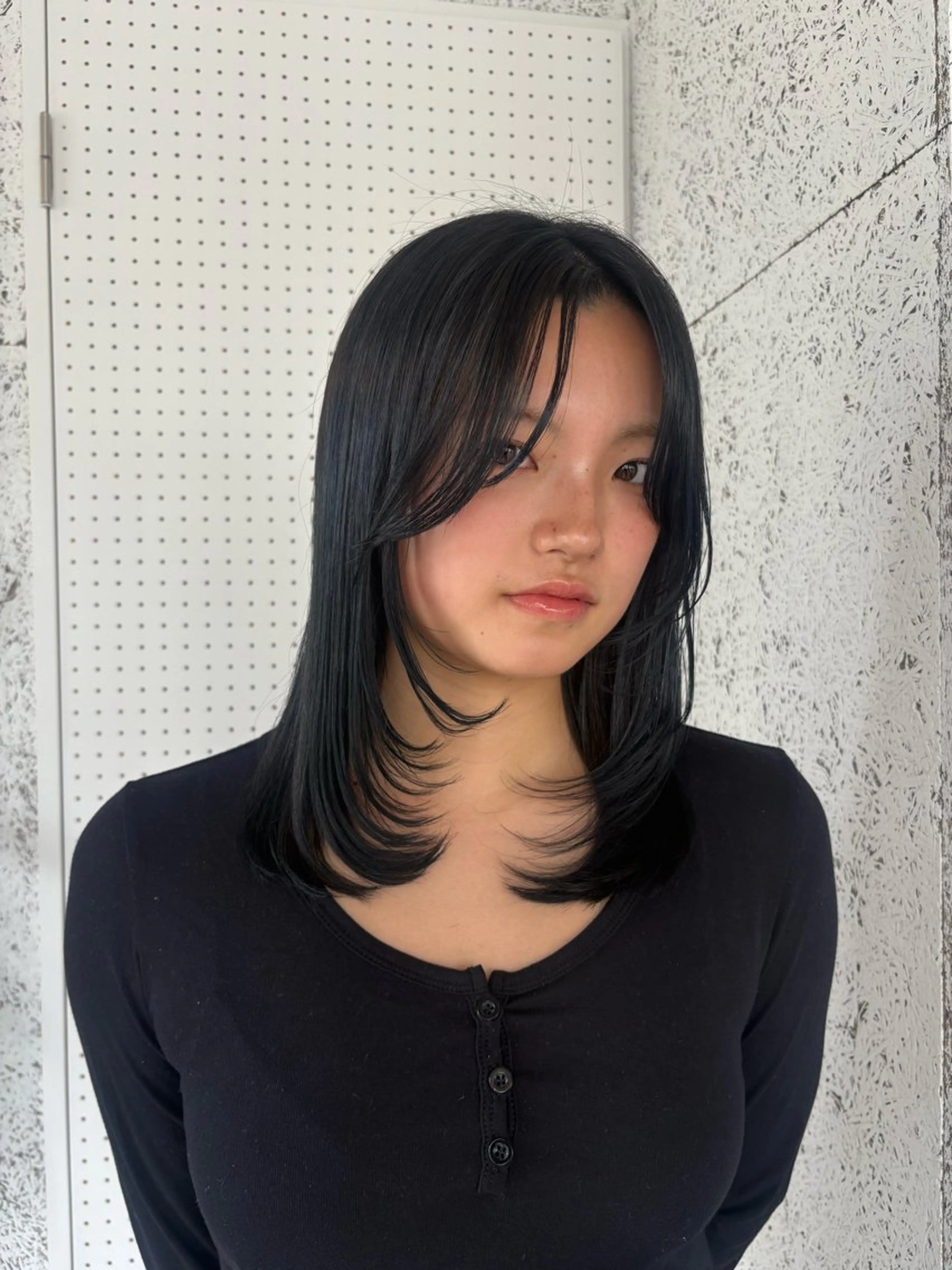 セミロング カット ヘアカラー トリートメント Steed Tokyo所属・Steed /立川/ レイヤー/futahのヘアスタイル