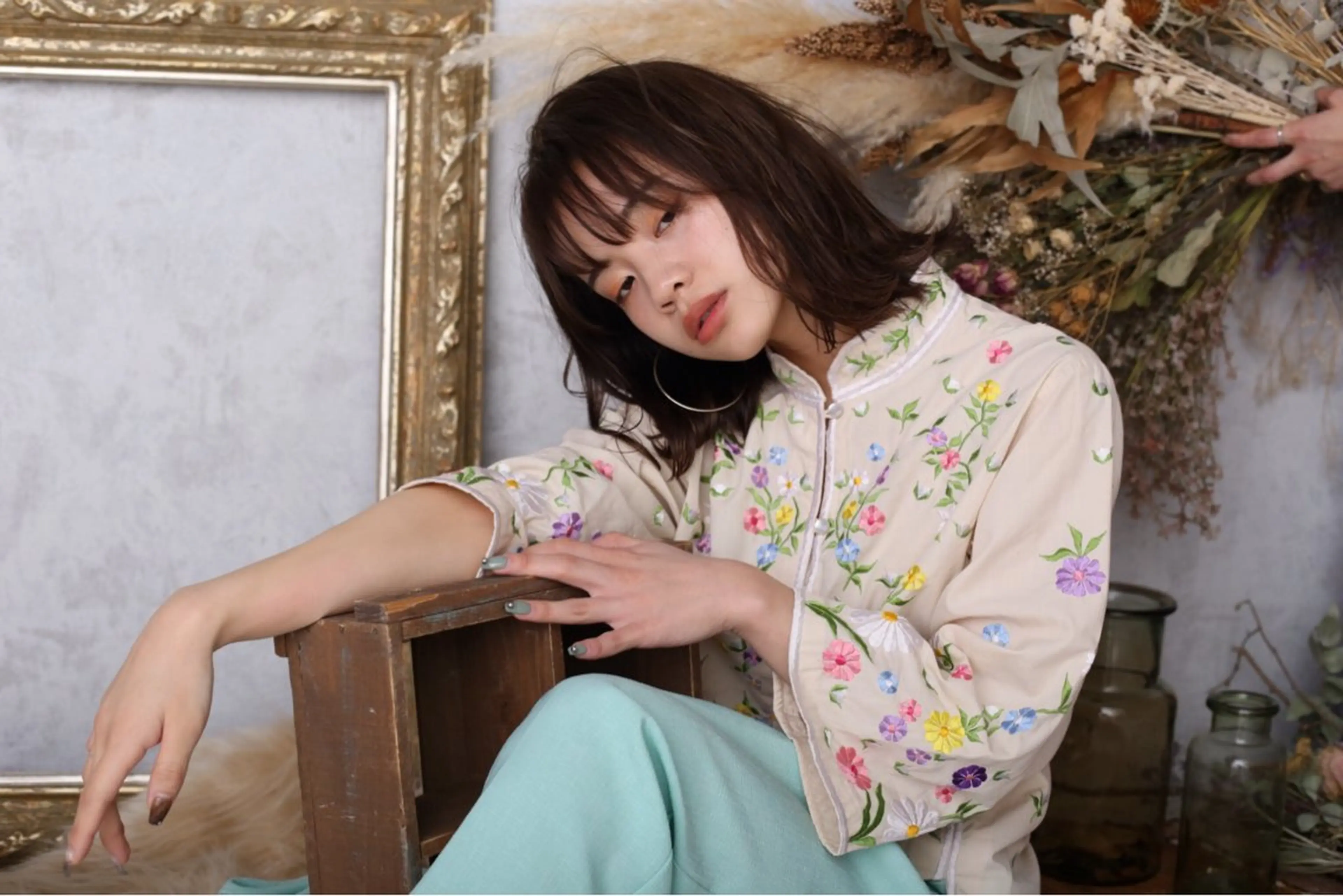 ショート カラー カット ヘアカラー トリートメント ショート/ボブ/ 心斎橋/宮脇美奈のヘアスタイル