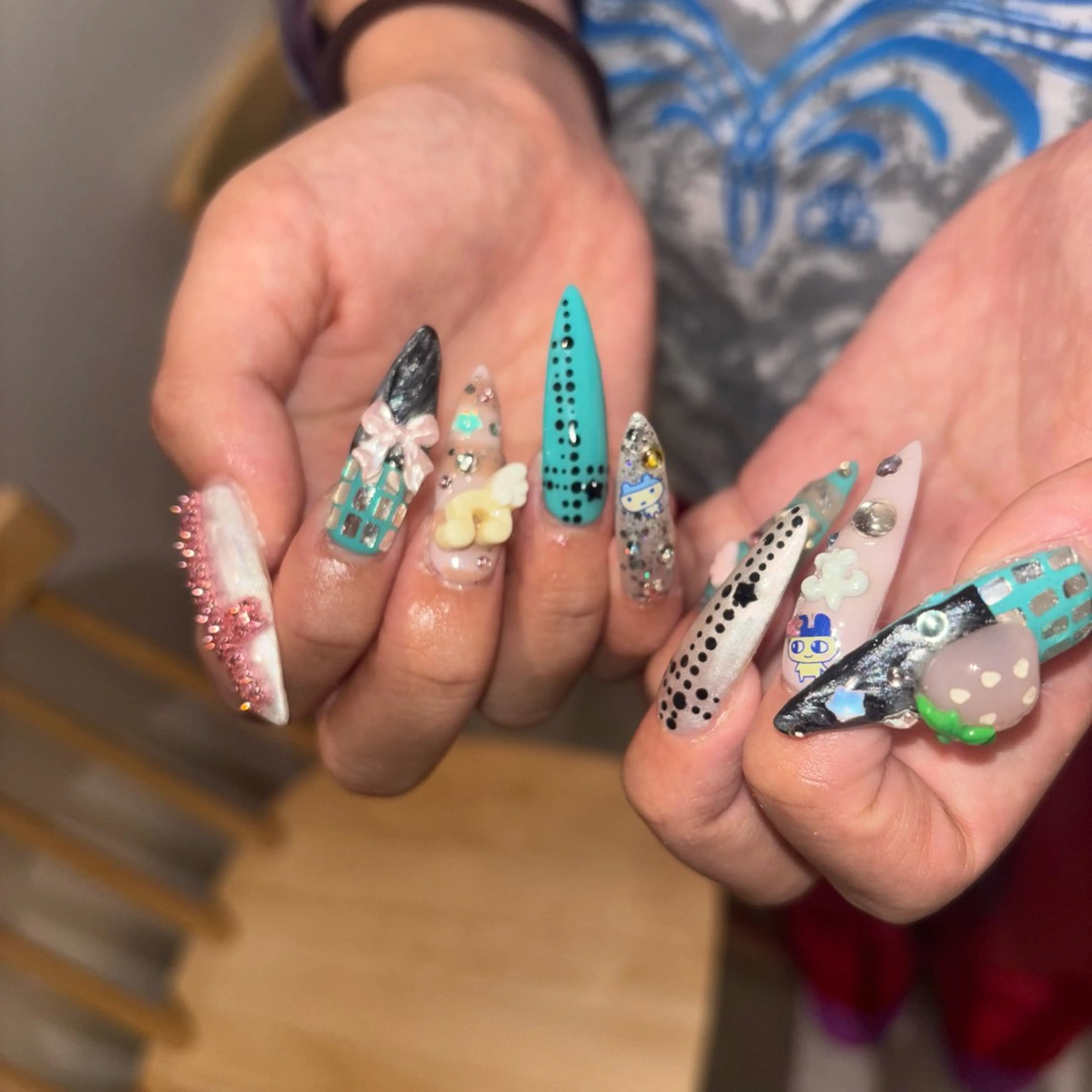 ネイル ハンドネイル 🐬Cxxu° Nail✝️のネイルデザイン