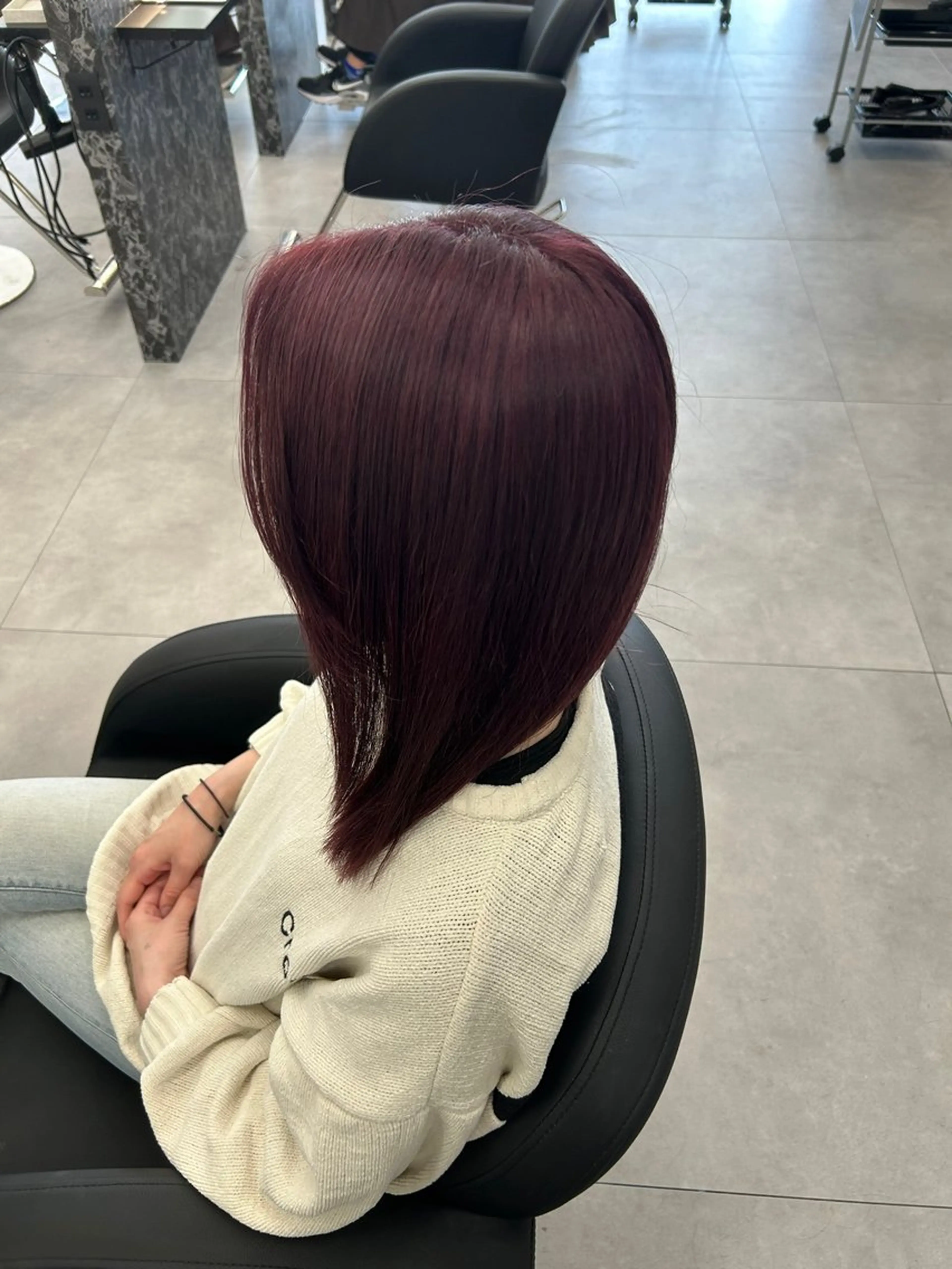 カラー 山田 航平のヘアスタイル