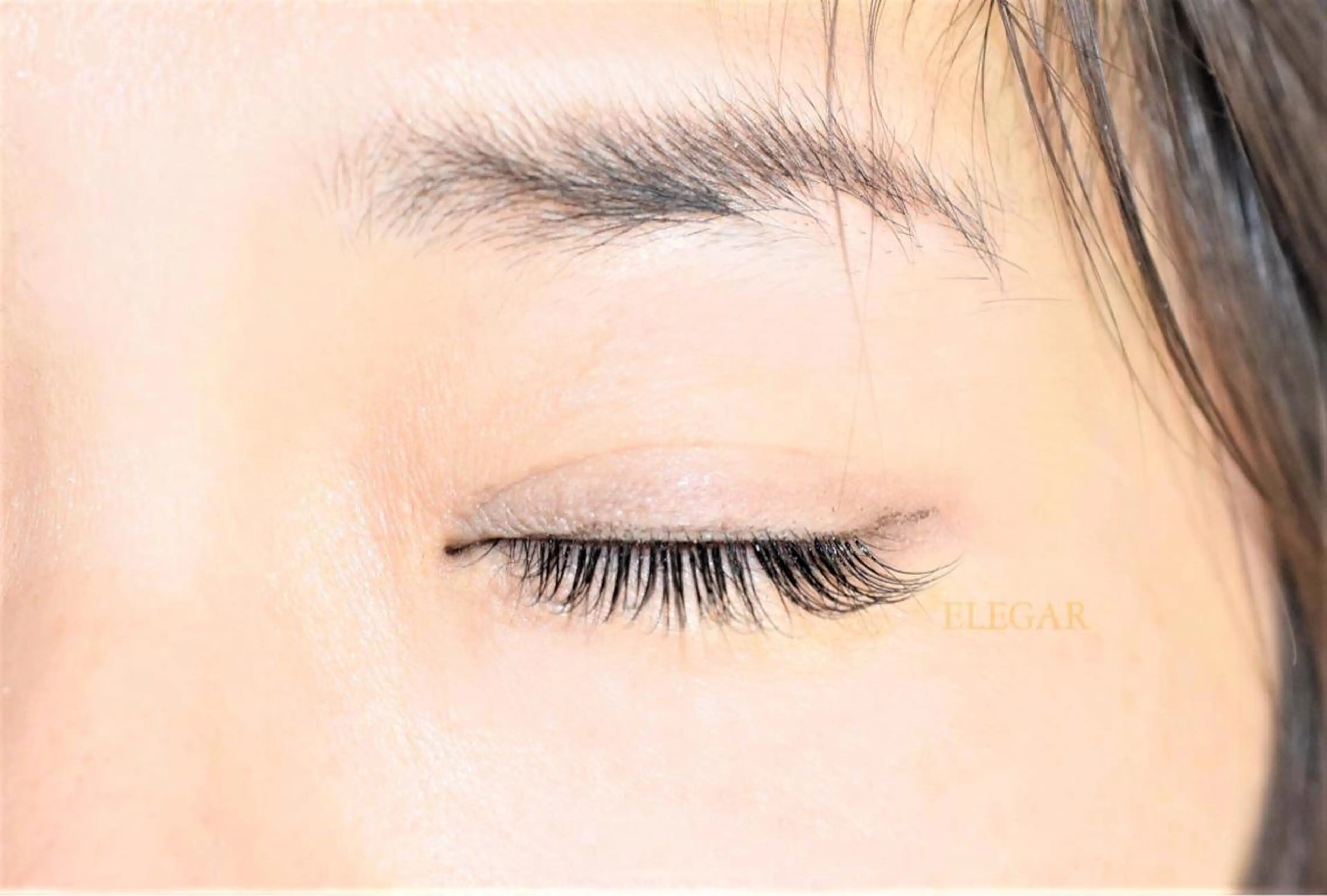 初回平日　セーブル　マツエク上80本／フラットラッシュ変更🆗の写真