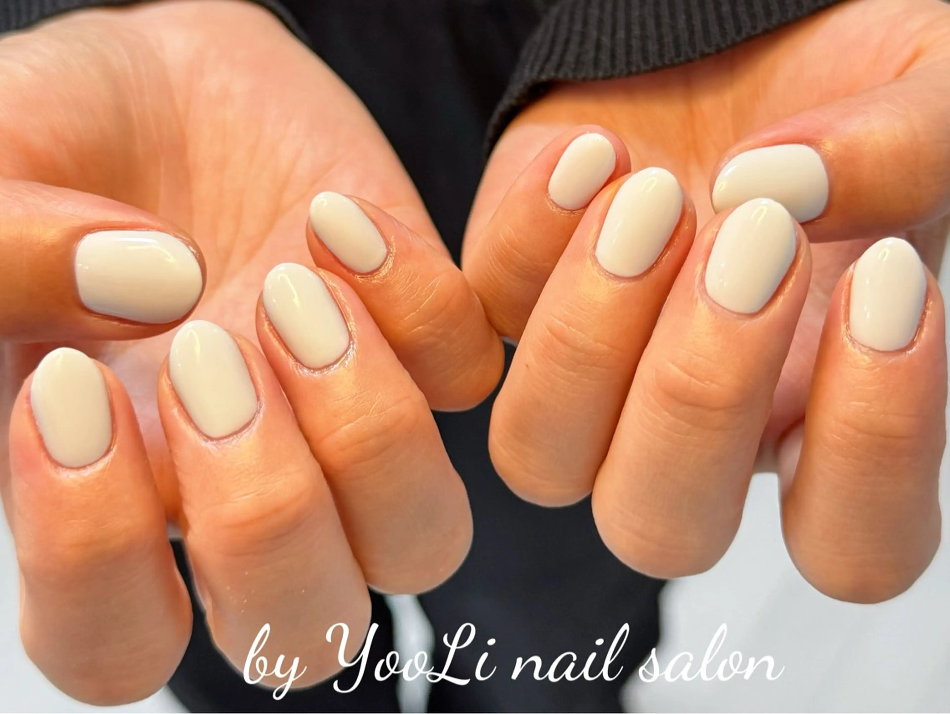 ネイル アートネイル オーロラネイル チークネイル フレンチネイル ガラスフレンチ ハンドネイル 🎀🎀YooLi Nail Salonのネイルデザイン