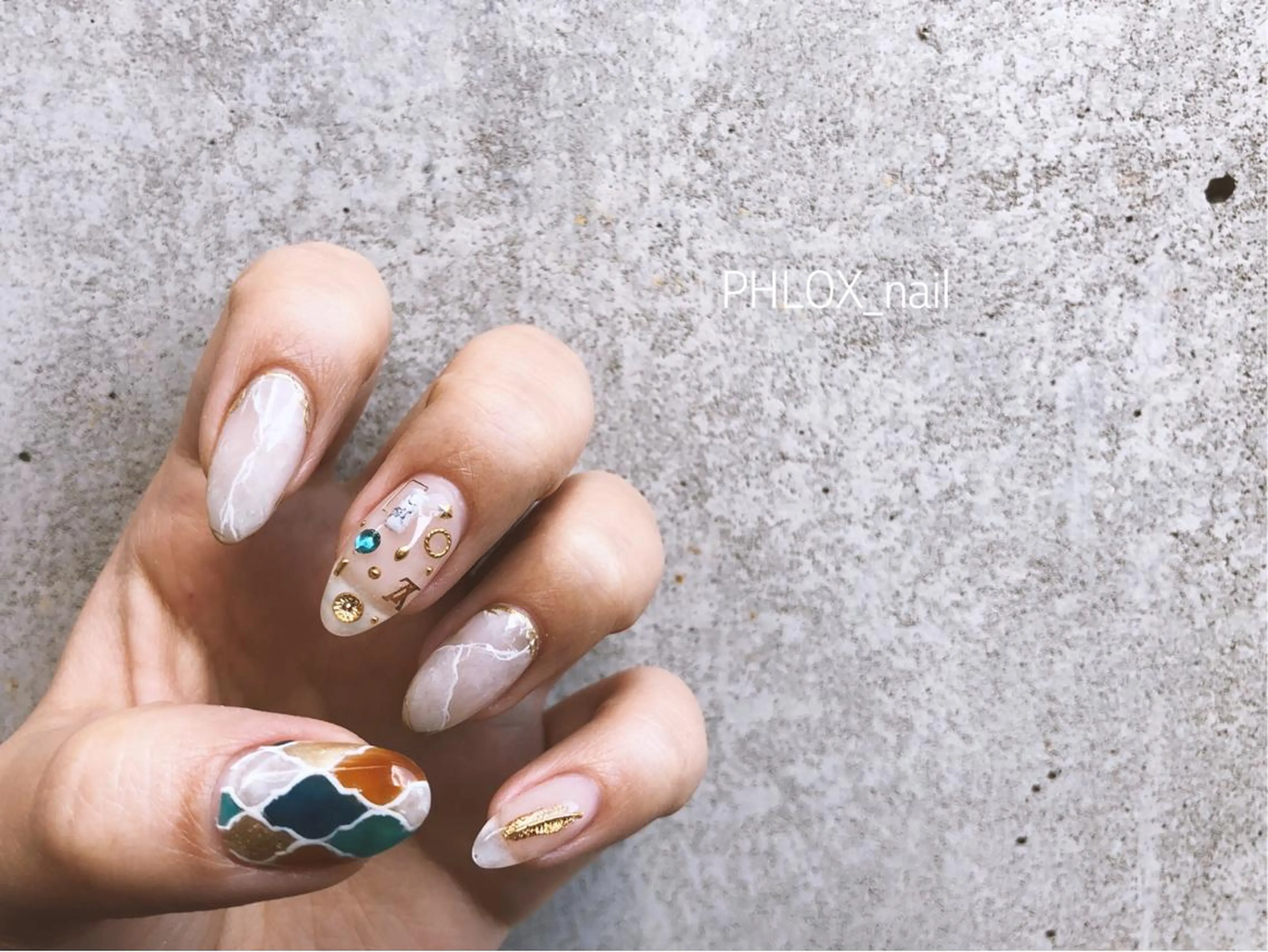 ネイル s/w _shokoのネイルデザイン