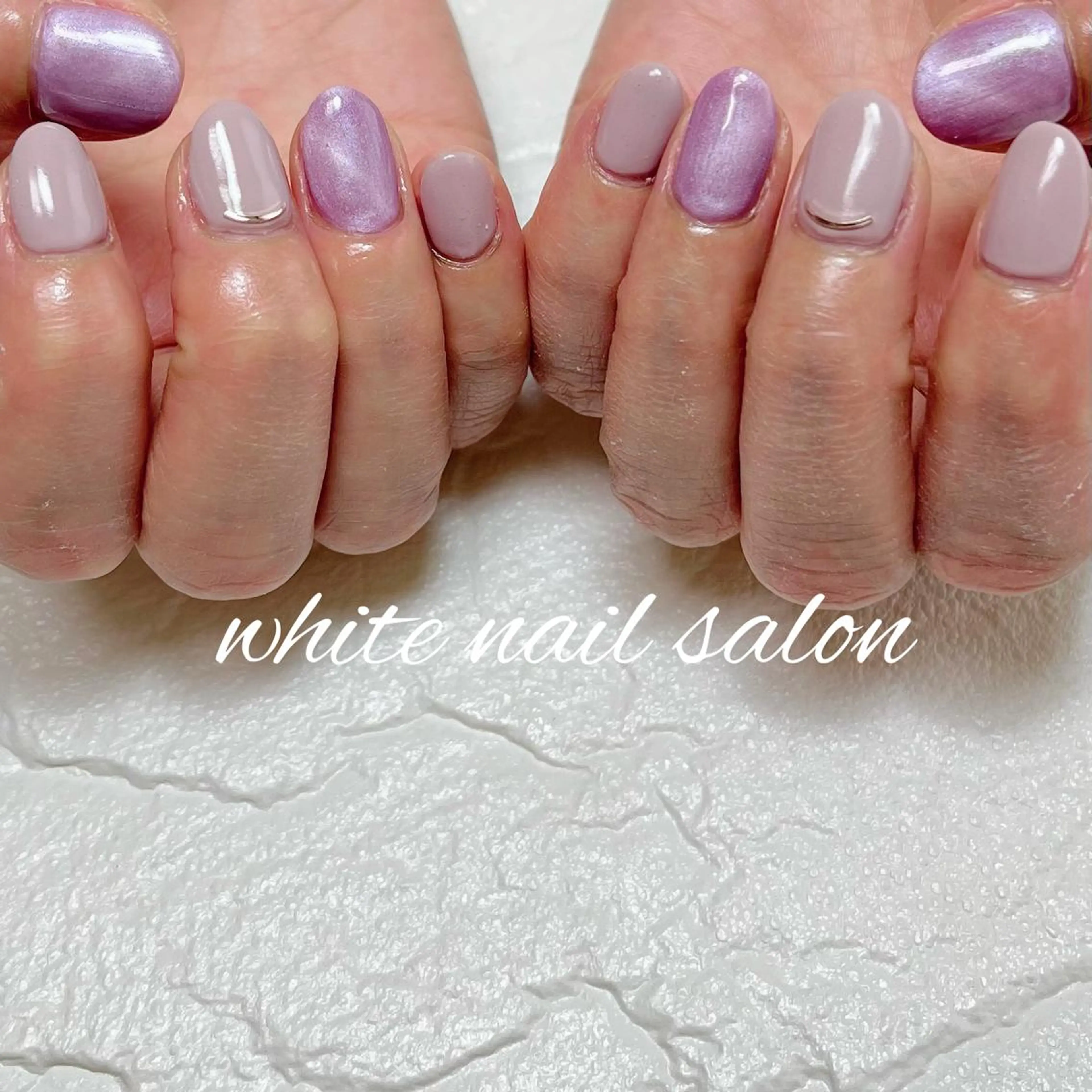 ネイル フットネイル ジェルネイル ハードジェル ラメ(グリッター) 持ち込み ハンドネイル white nail salonのネイルデザイン