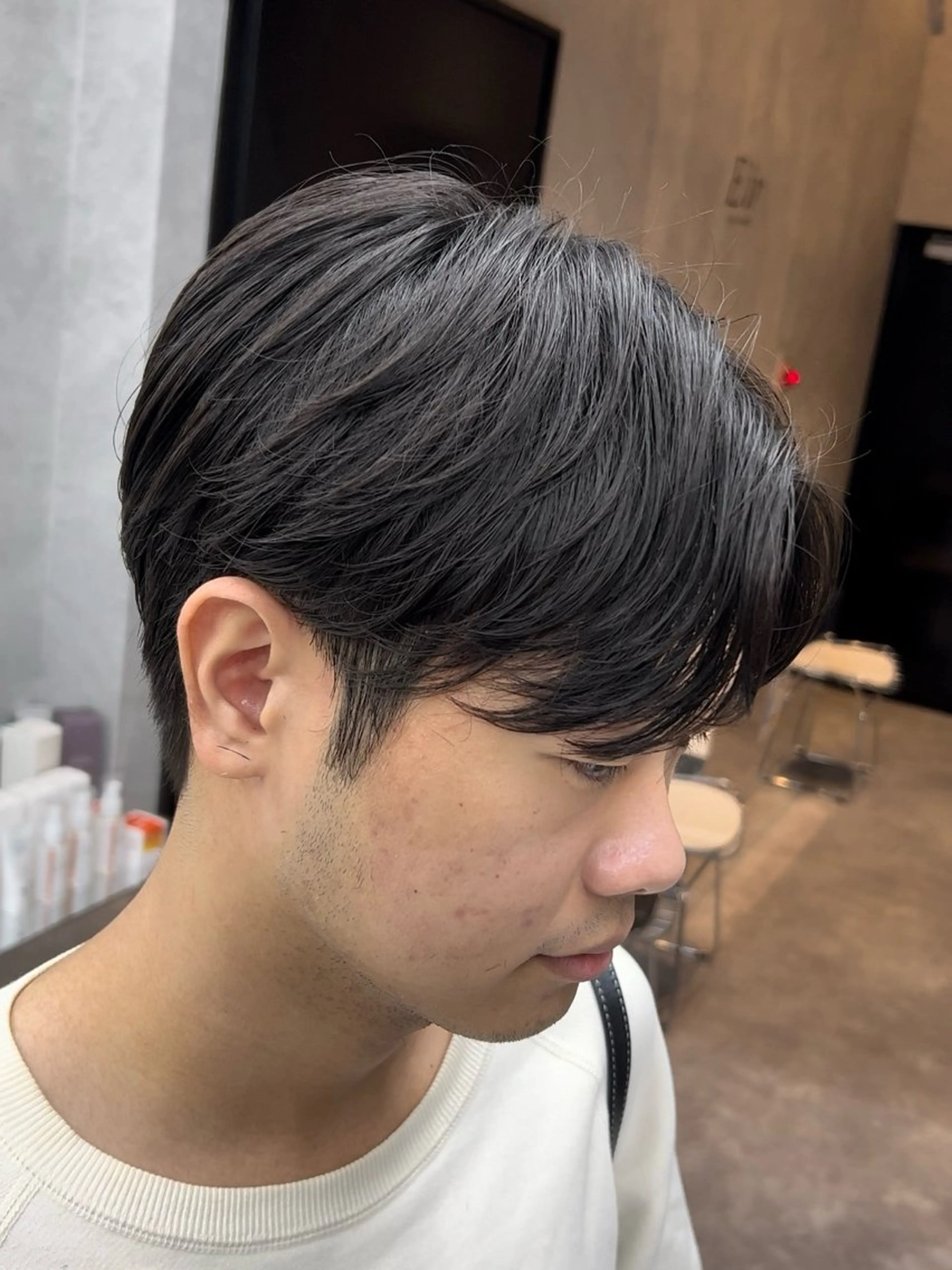 ショート メンズ ショートボブ メンズバレイヤージュ メンズブリーチ メンズハイライト メンズハイトーン PERCUT大阪堀江店所属・メンズヘアのカリスマ 北地　空のヘアスタイル