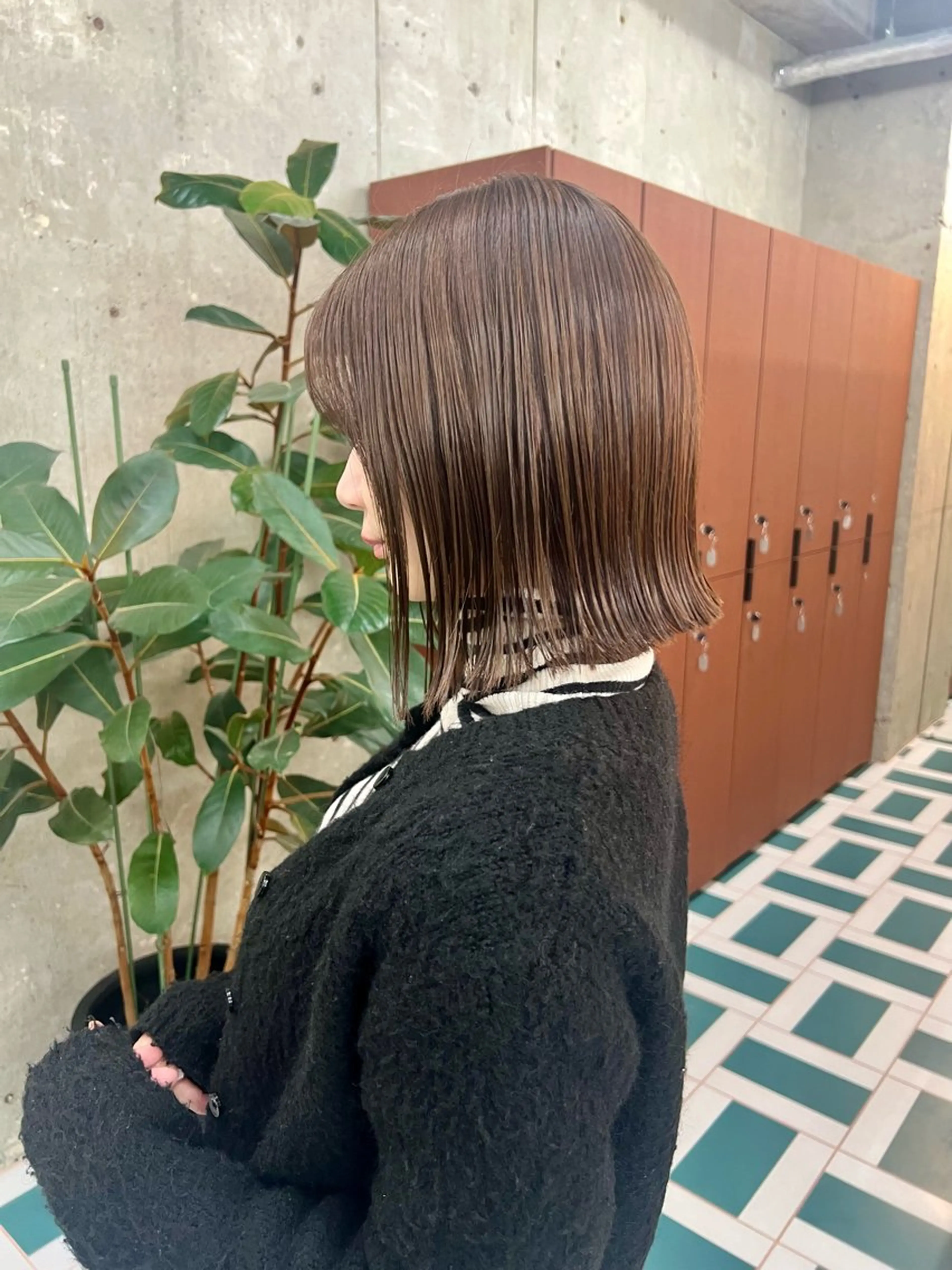 ミディアム AYAKA/名古屋/ 栄/ボブ/透明カラーのヘアスタイル