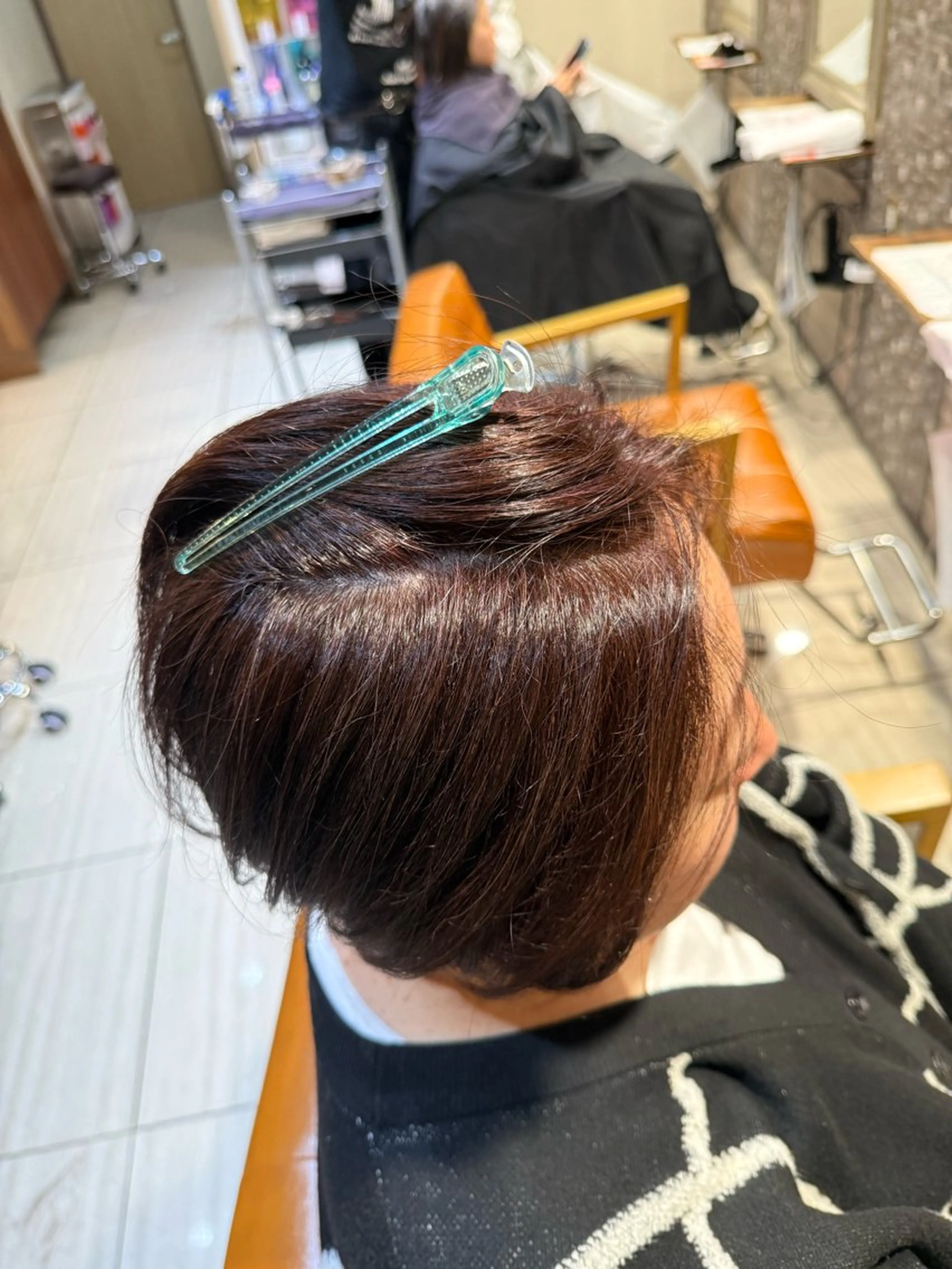 ミディアム カラー カット ヘアカラー トリートメント 🫧艶髪職人/相模 大野/新井公輔🫧のヘアスタイル