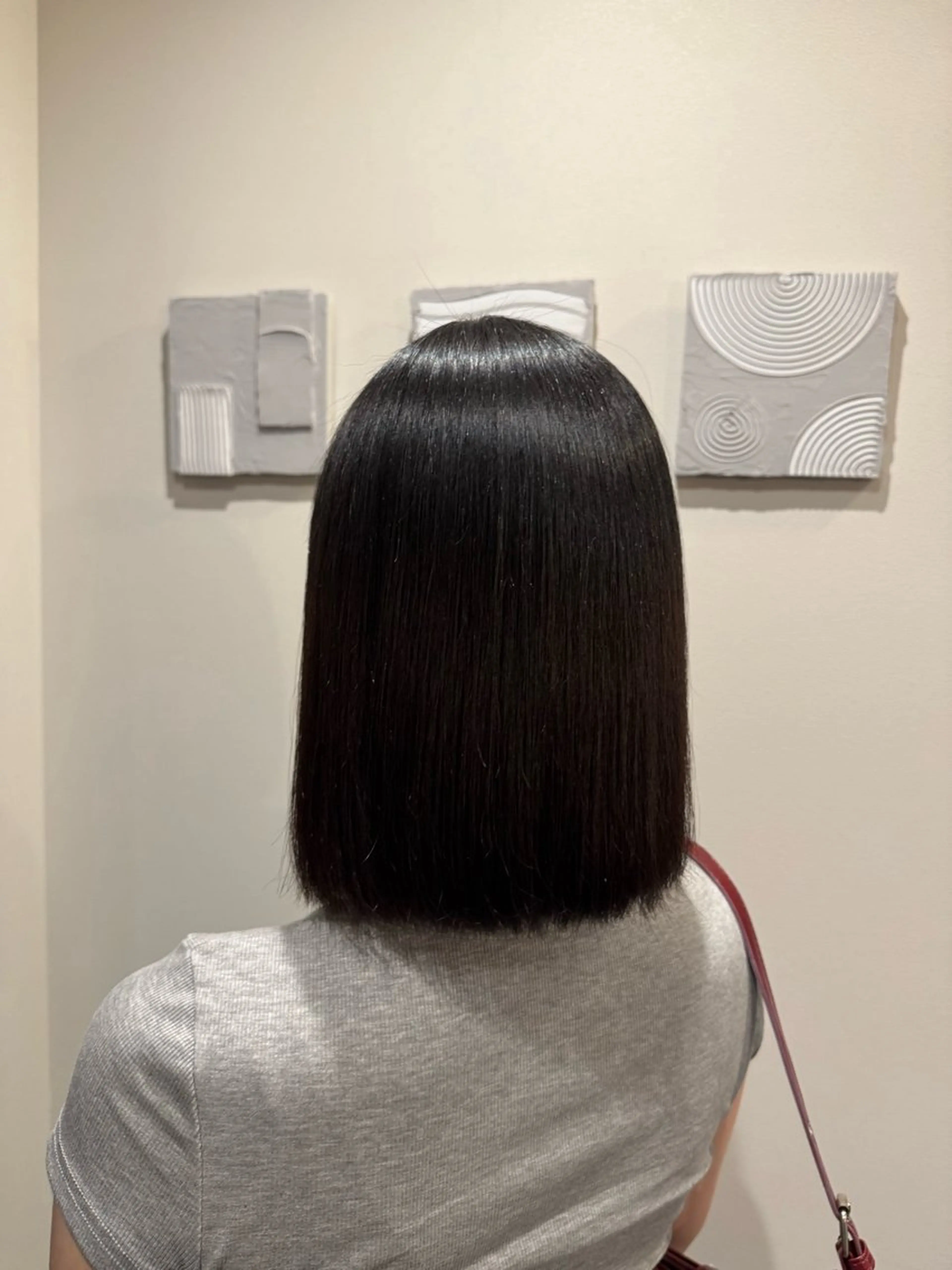 ショート 縮毛矯正 ヘアケア専門店 Nerine 松戸駅西口 きてみてまつど通り店所属・🫧髪質改善🫧/ ひじりなり🍏のヘアスタイル