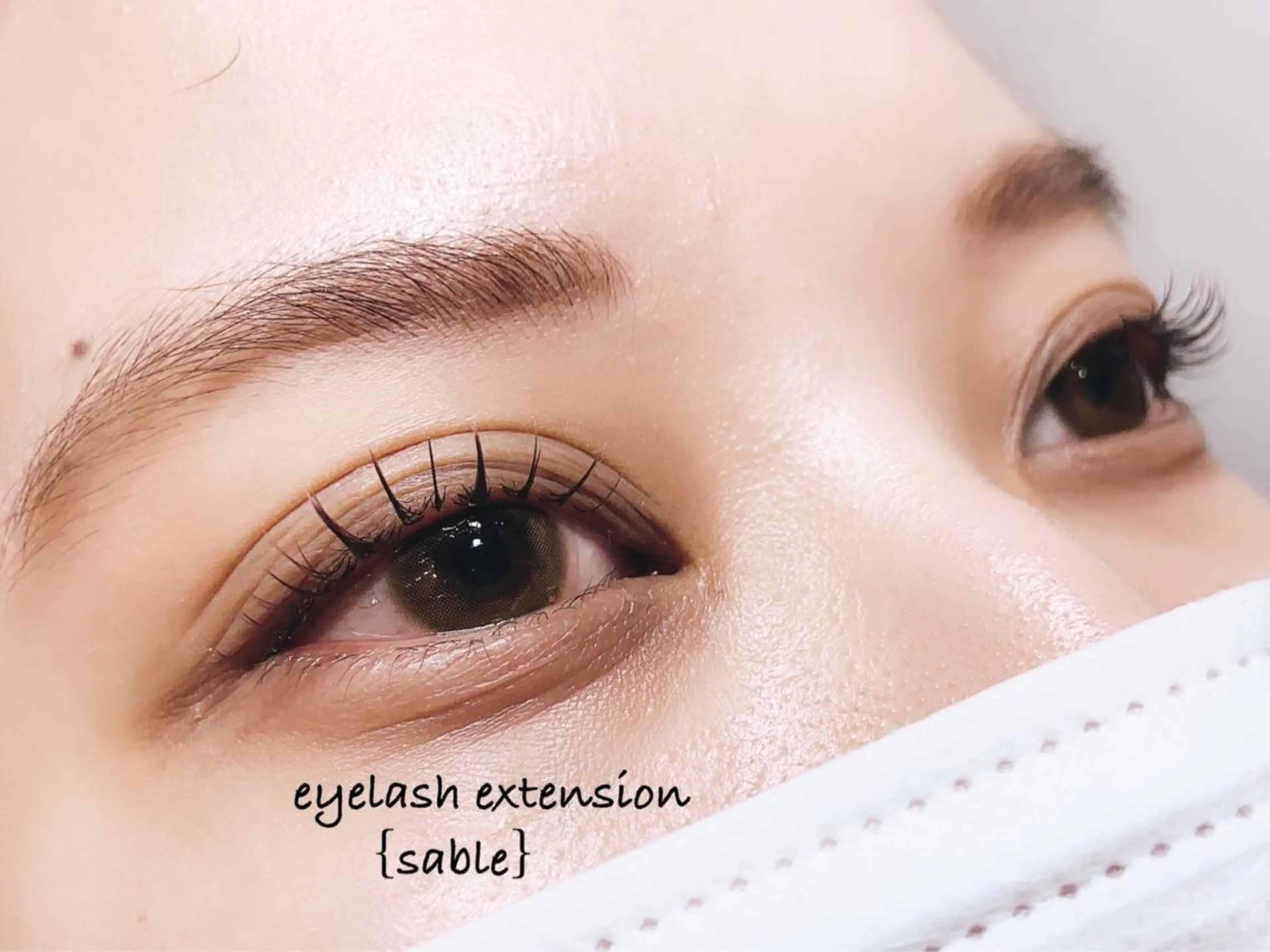 マツエク・マツパ カラーマツエク フラットラッシュ 韓国風マツエク ナチュラル パリジェンヌラッシュリフト オーダーメイドまつげ ＆まゆげ.RIKAのマツエク・マツパデザイン