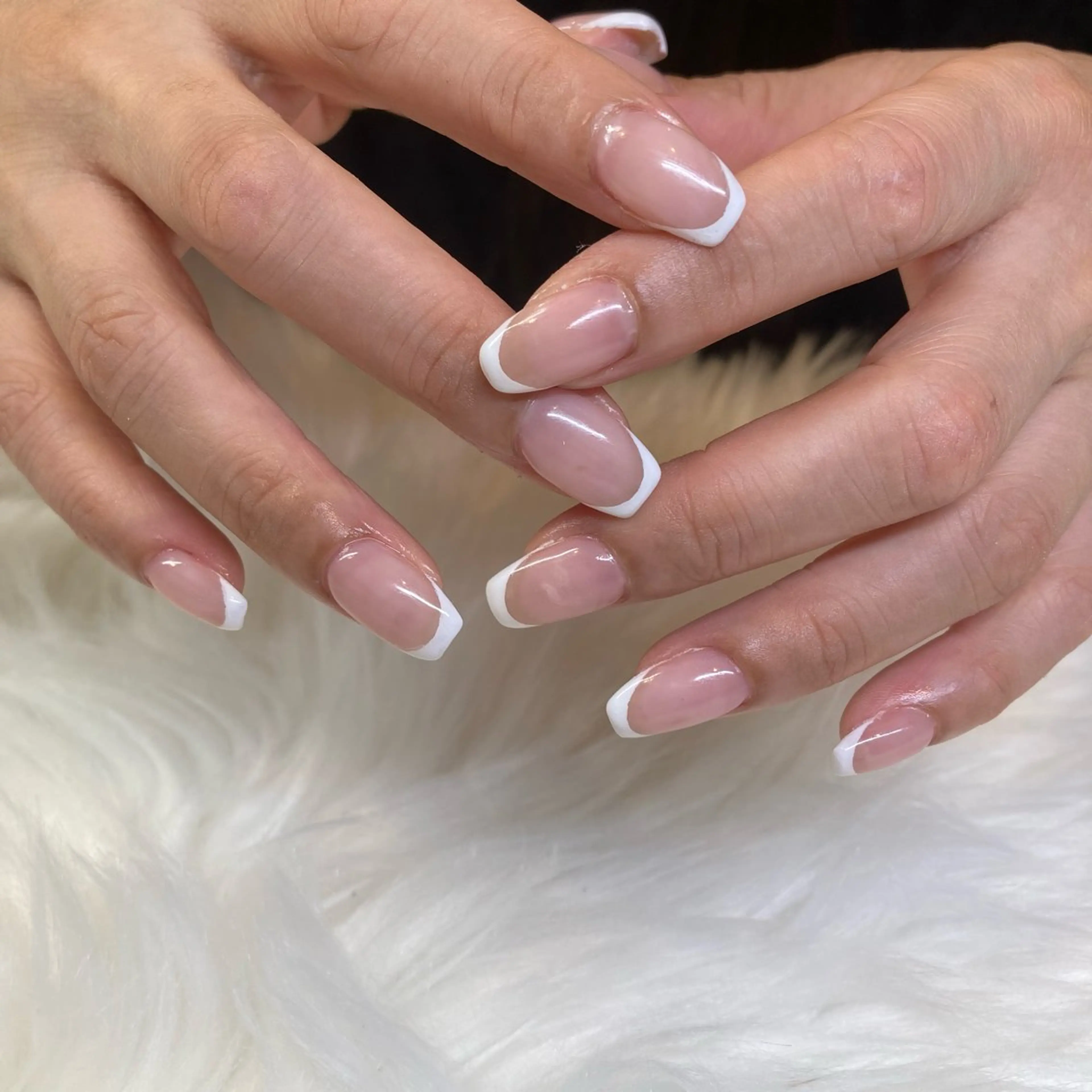 ネイル フレンチネイル 自爪を傷めない 🌷かなこ🌷のネイルデザイン