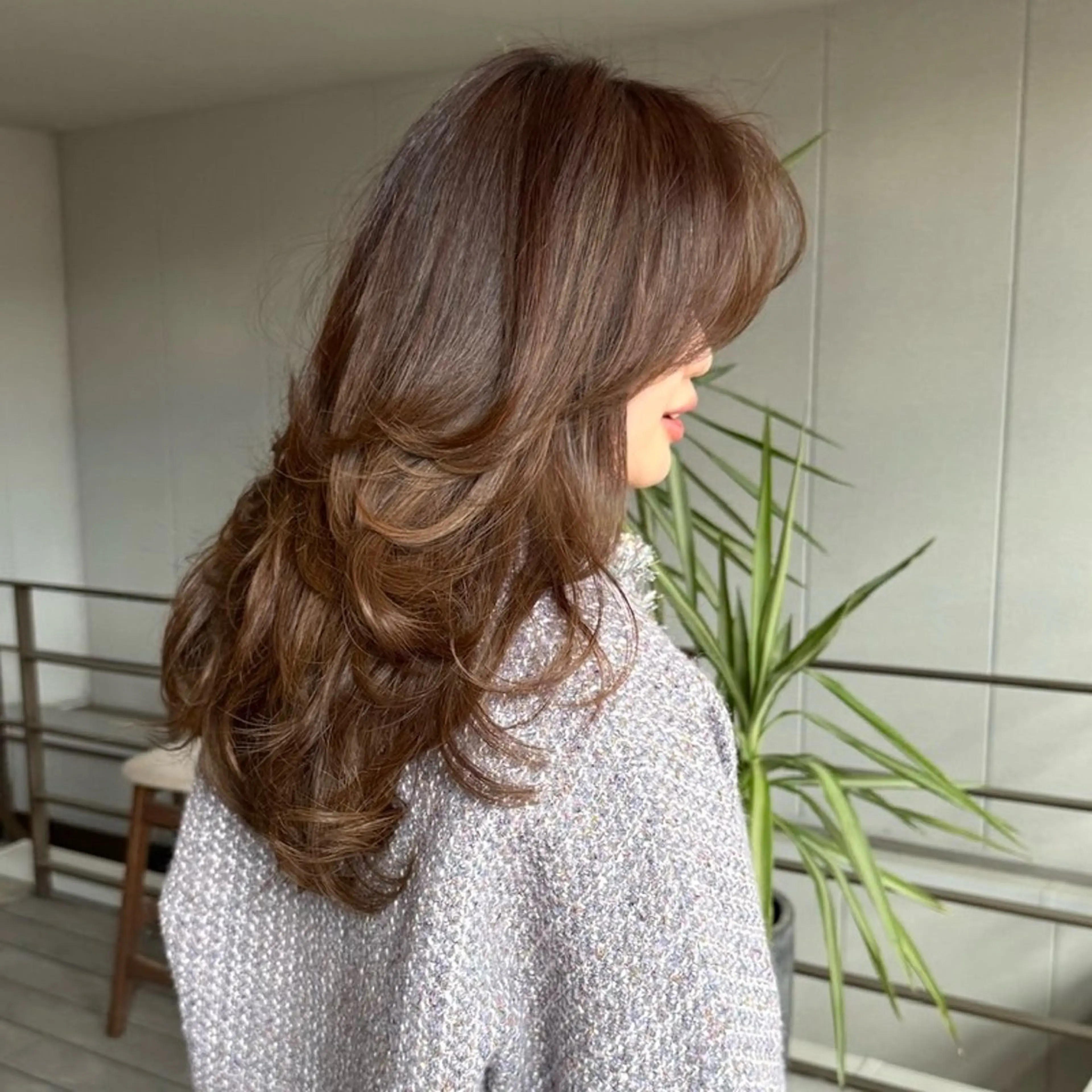 ロング ハイライト 艶髪💎/ 美髪カラー🩷のヘアスタイル