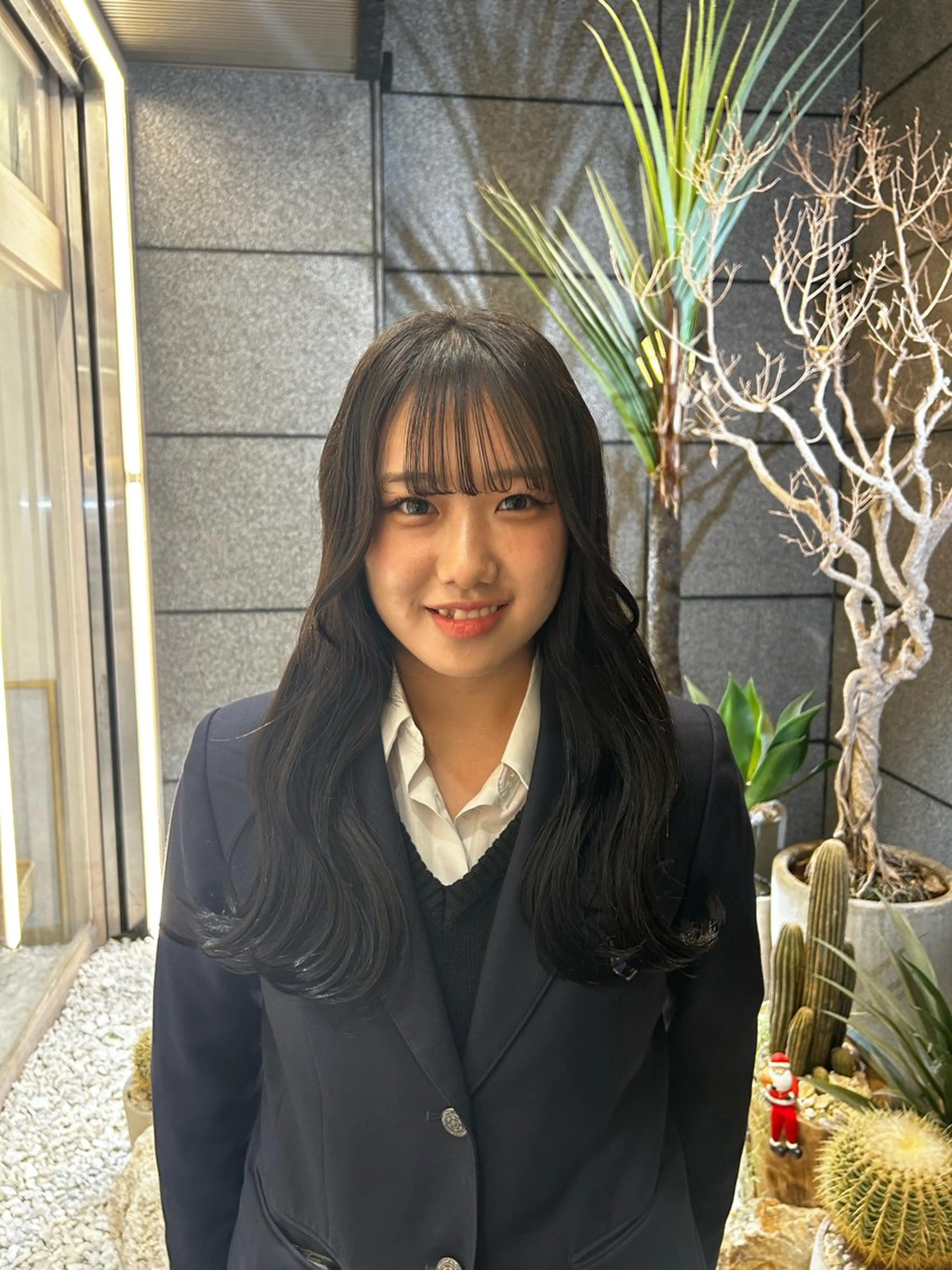 ロング カラー ꪆৎ平行アーチ ྀི ワカナの眉毛・アイブロウイメージ