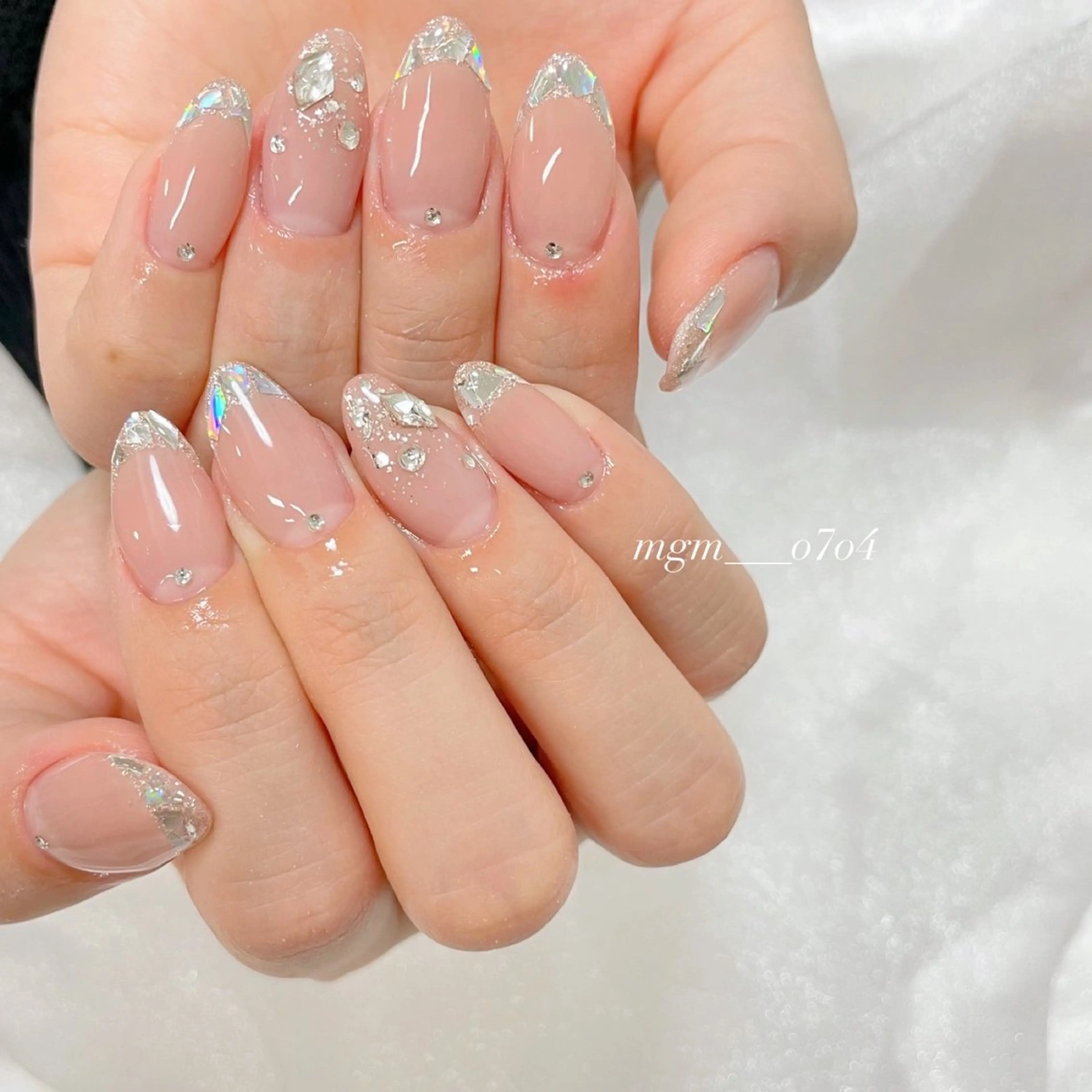 ネイル ハンドネイル ハンドケア MoON...❤︎ MeGuのネイルデザイン