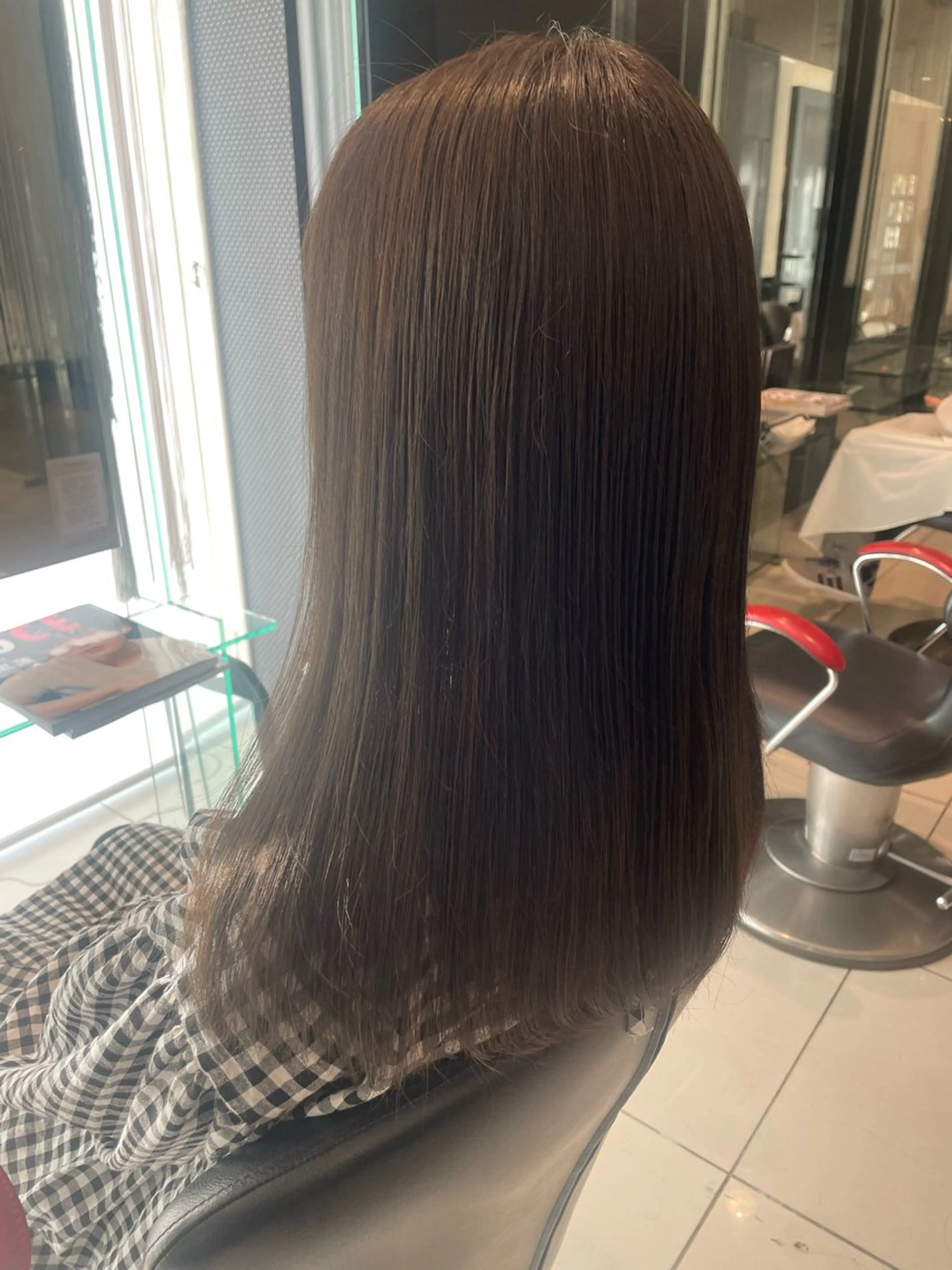 ロング カラー 水谷 亮太のヘアスタイル