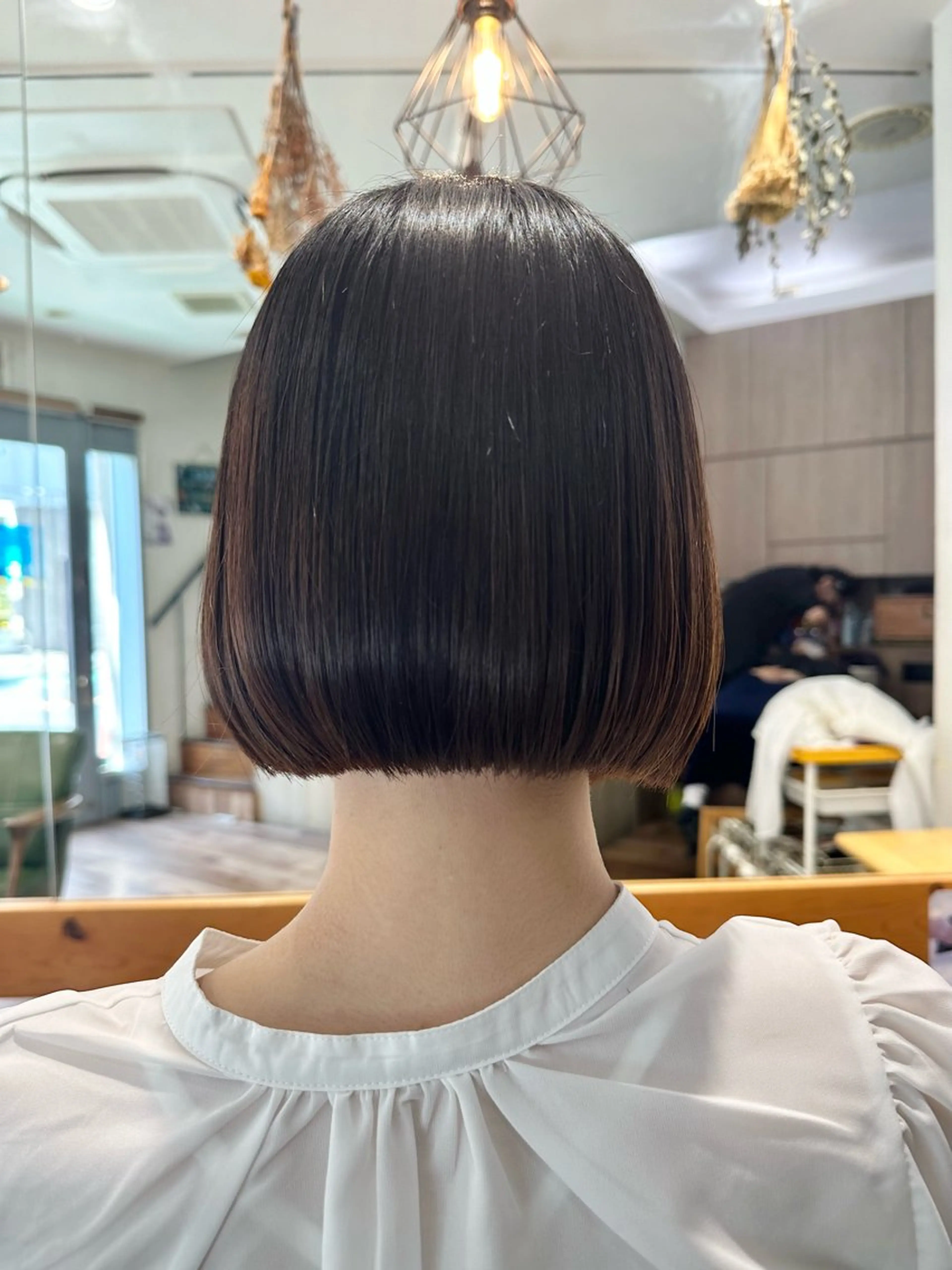 ショート ヘアカラー トリートメント ボブ/インナーカラー ショート/佐野祥子のヘアスタイル