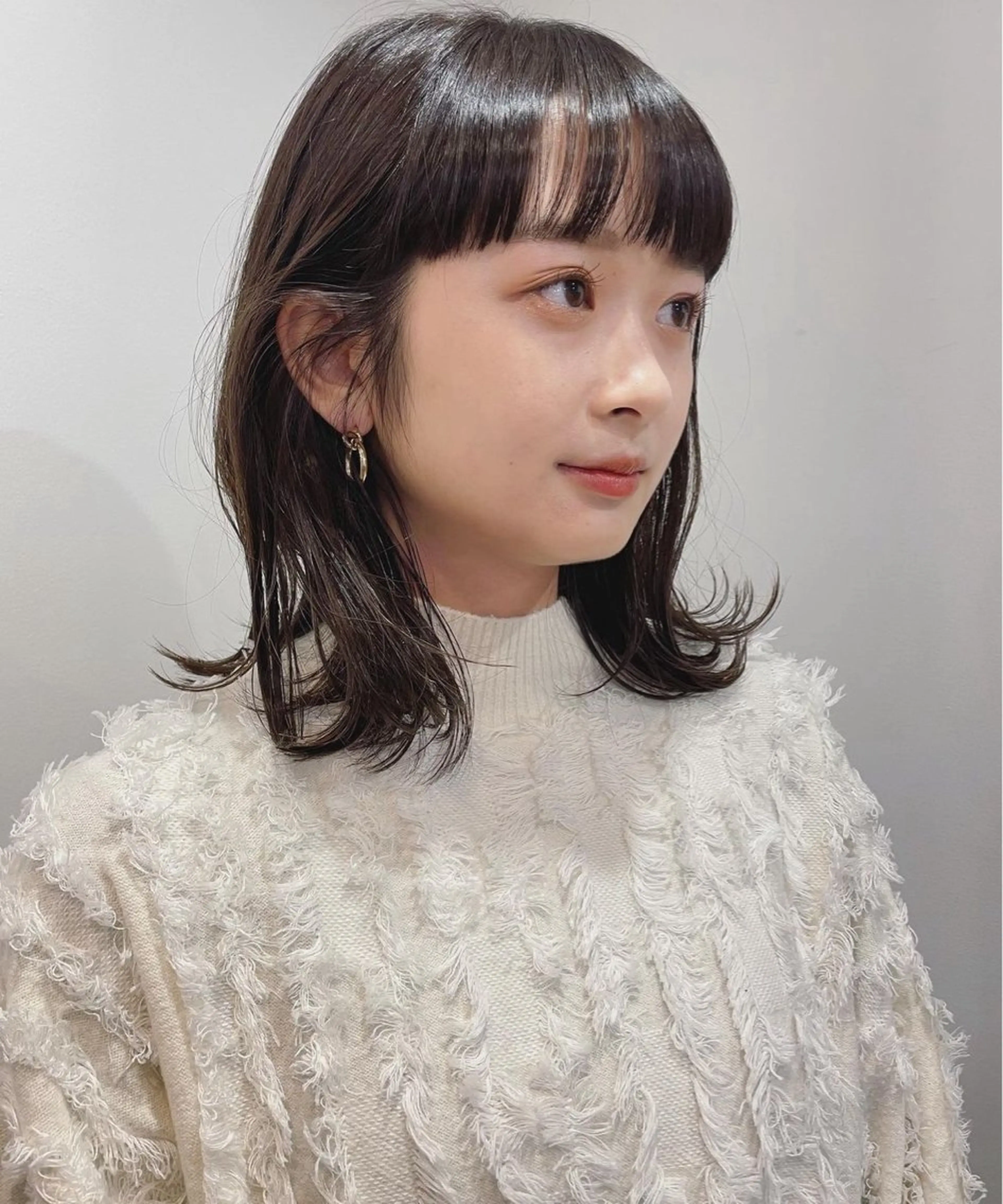 ミディアム カラー ボブ ワイドバング tete nico所属・似合わせ/ヘアカラー nanami🌸のヘアスタイル