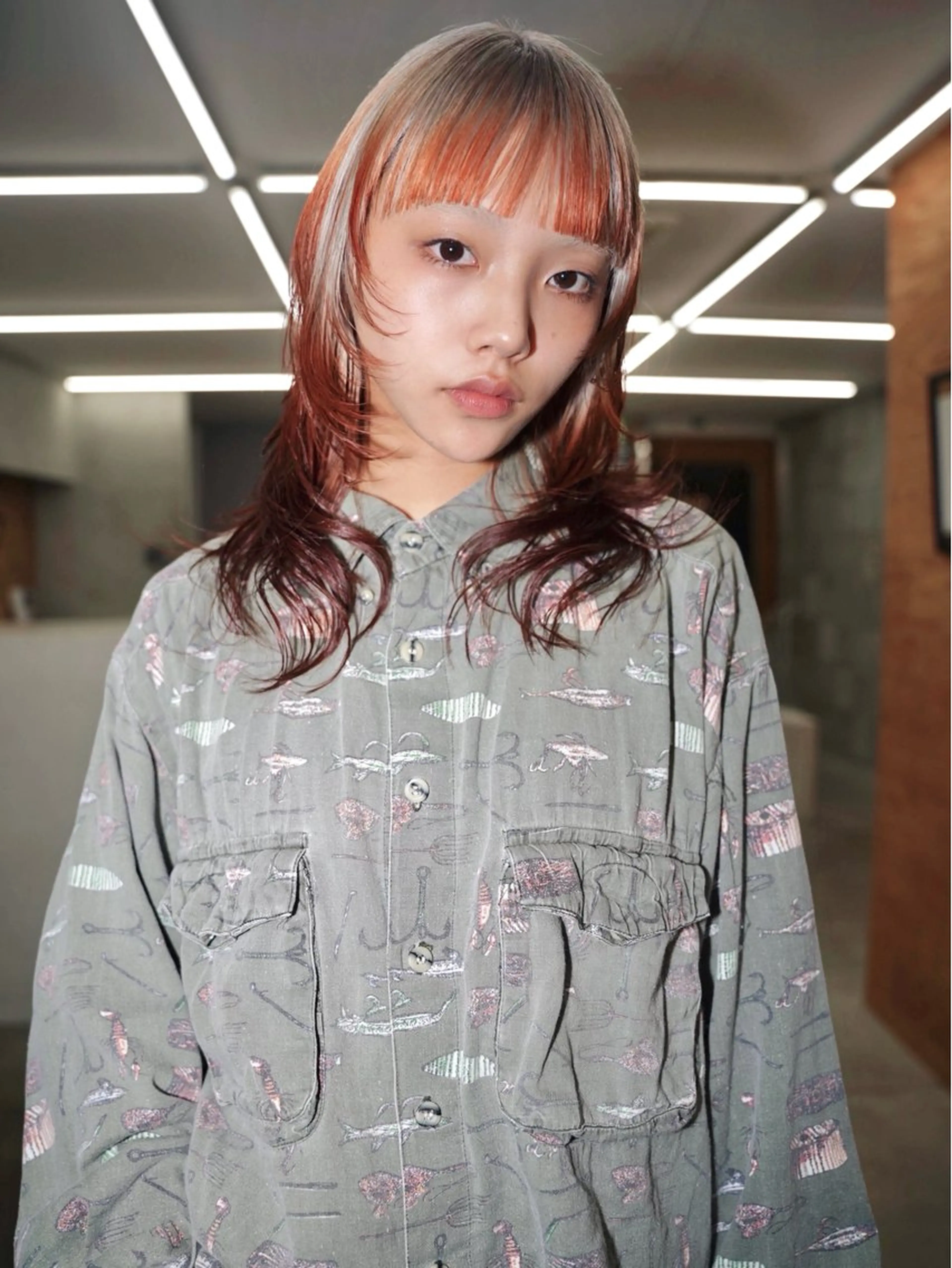 ミディアム カラー カット ヘアカラー トリートメント デザイン/レイヤー Kaito🐩/栄のヘアスタイル